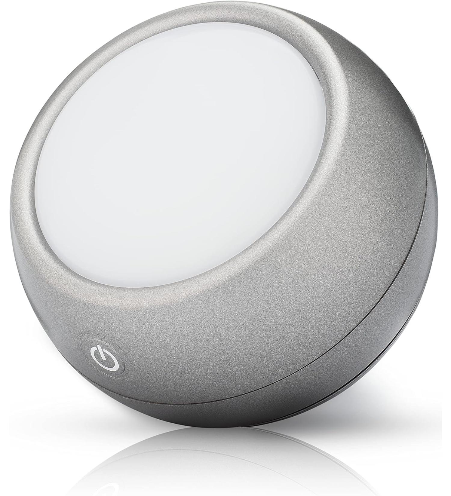 Circadian Optics Light Therapy Lamp - UV-Free LED Happy Mood Lamps 10,000 Lux - Light Grey - Buy Online on GoSupps.com