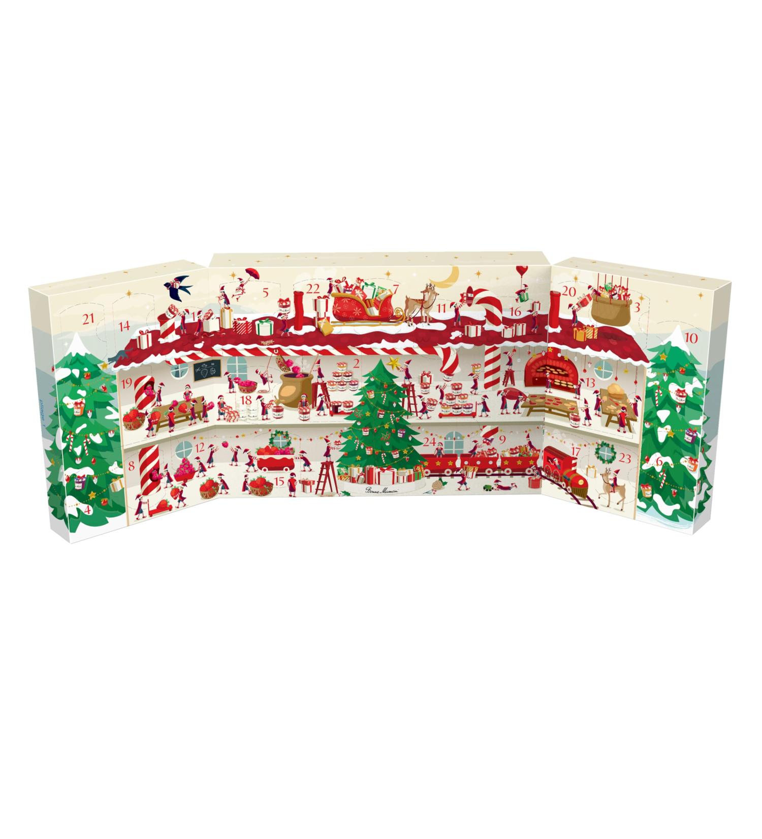 Bonne Maman Advent Calendar 2023 | 17x30g Jars & 6 Teas | Limited Edition International Shipping - Buy Online on GoSupps.com