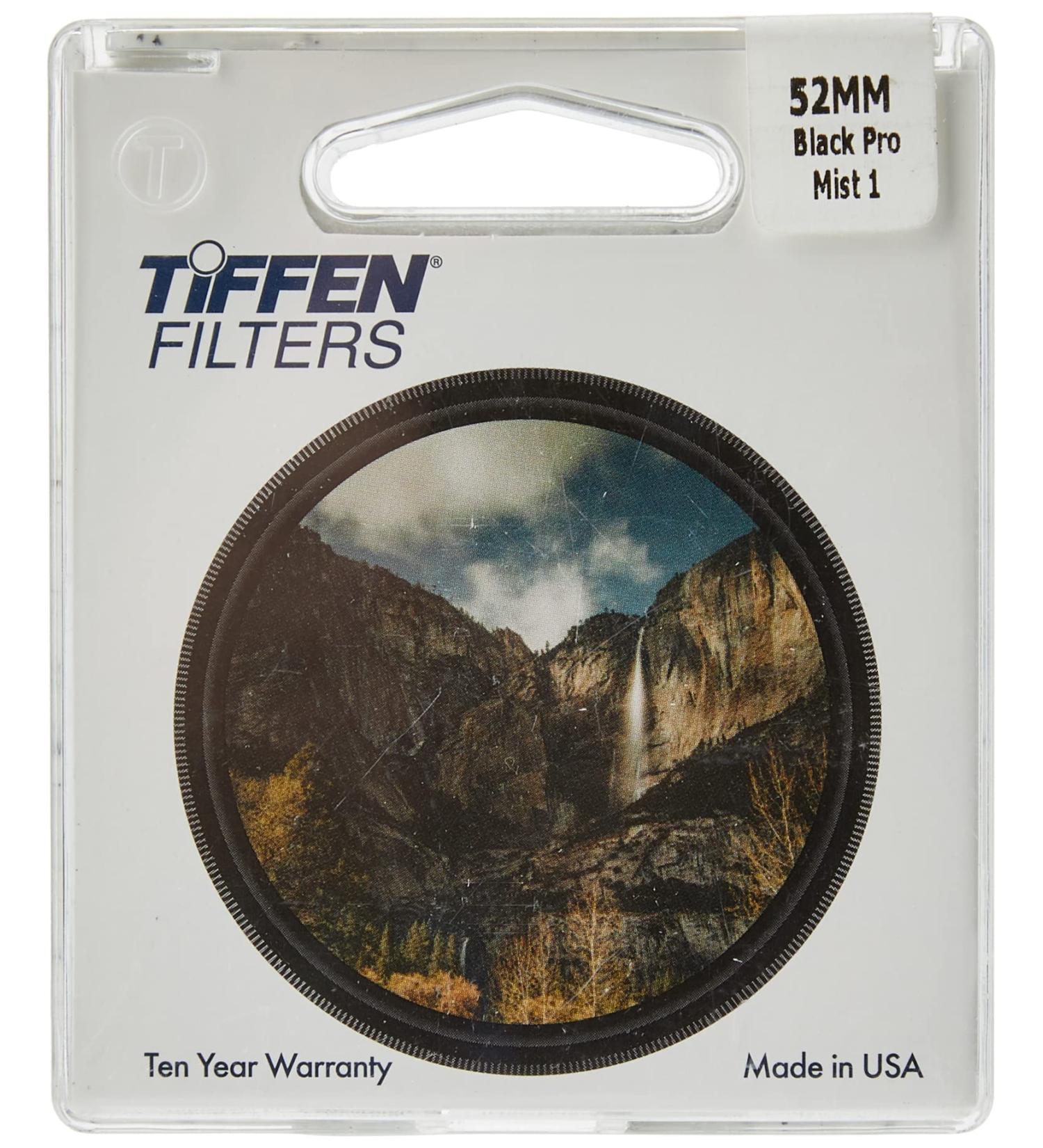 Tiffen 52BPM1 52mm Black Pro-Mist 1 Diffusion Camera Filter - 52mm Filter - Buy Online on GoSupps.com