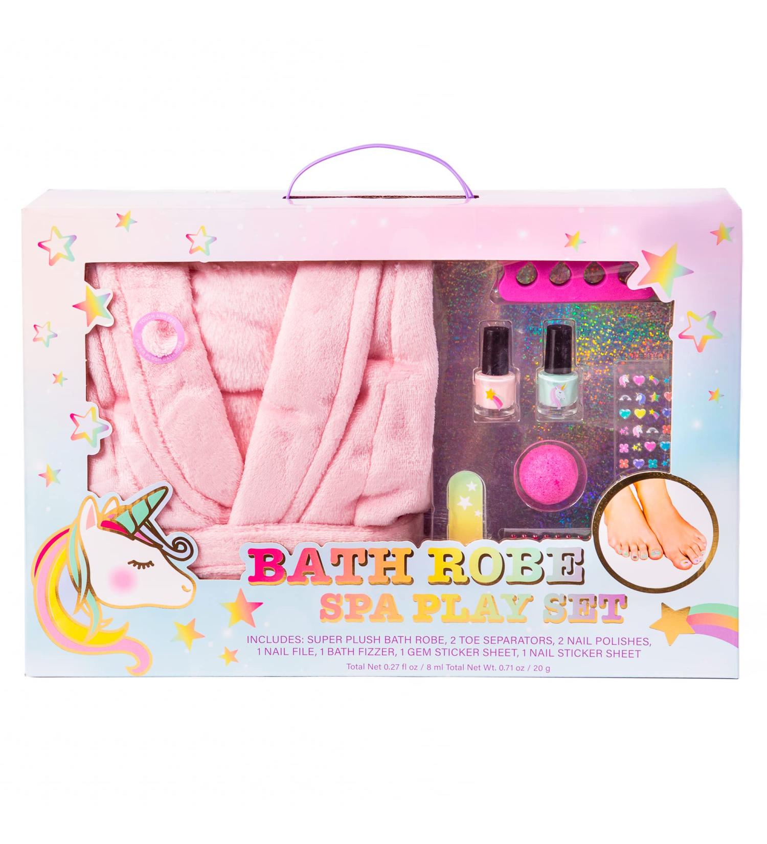 So Magical Bath Set | Shower & Spa Kit for Teens & Girls | Plush Robe Nail Polish & More | International Shipping - Buy Online on GoSupps.com