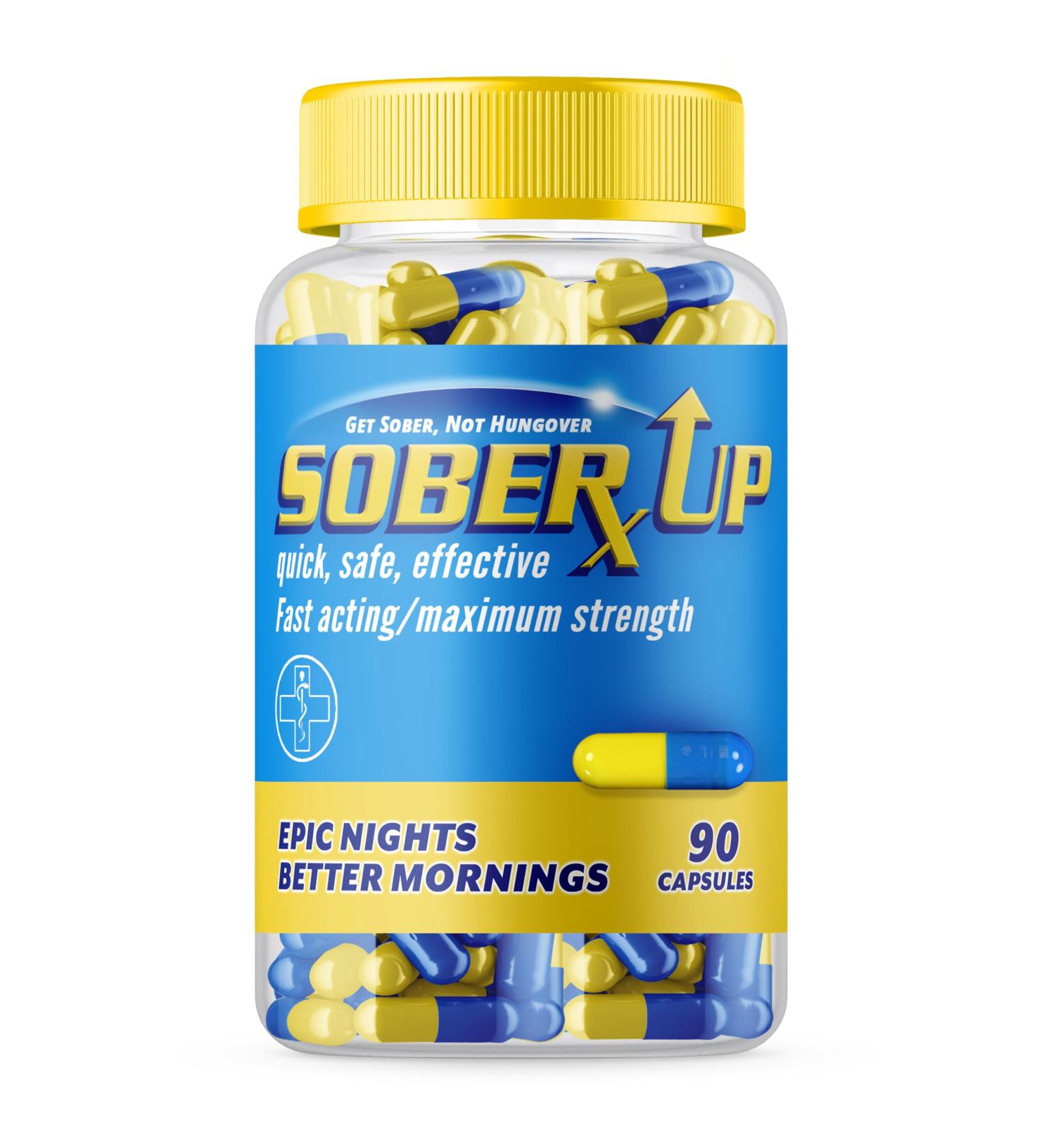 Maximum Strength Party Smart Pills | Fast Relief & Recovery Supplement with DHM Glutathione Chlorella & L-Theanine - Epic Nights Better Mornings | International Shipping Available - Buy Online on GoSupps.com