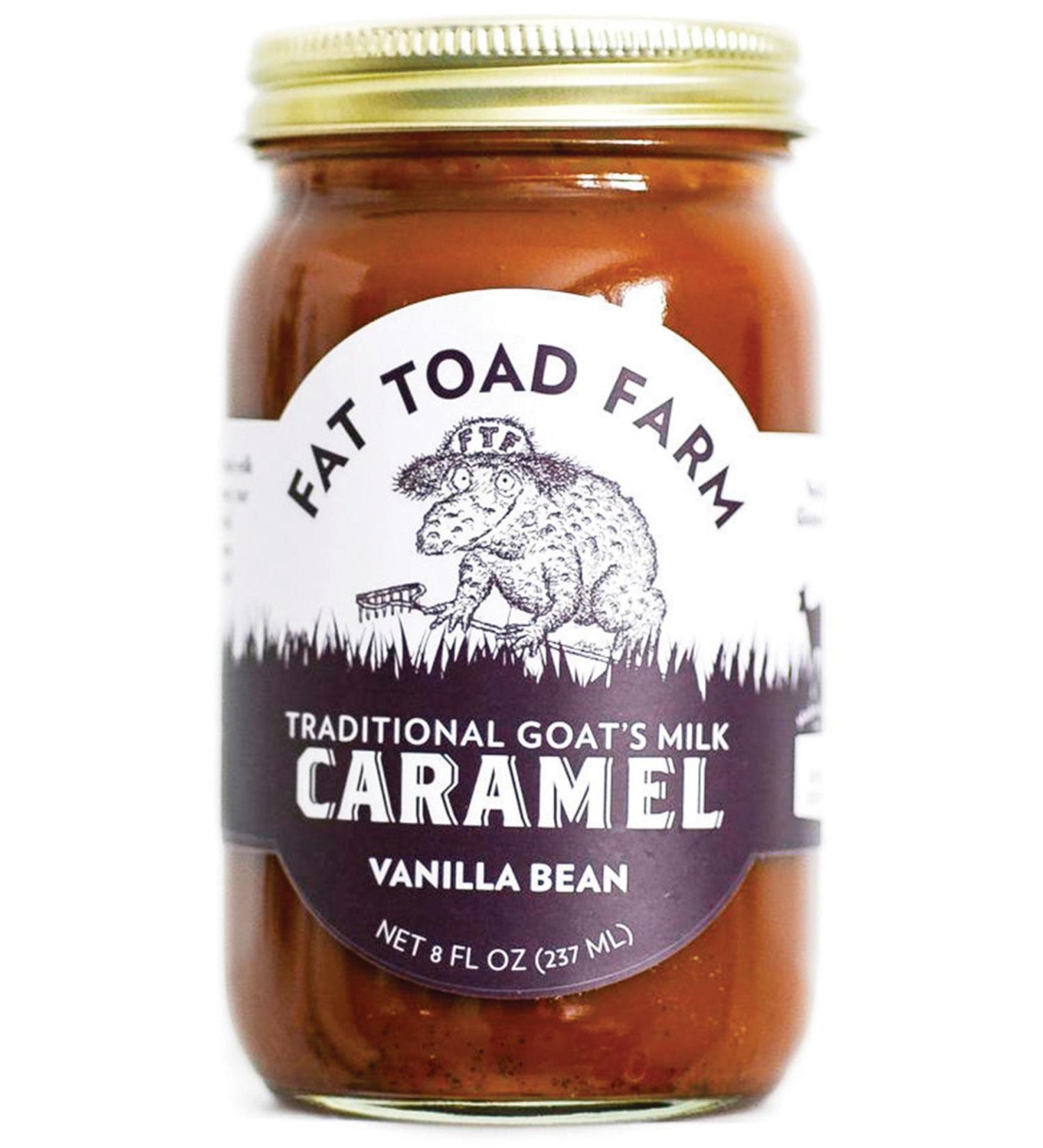 Fat Toad Farm Vanilla Bean Goats Milk Caramel Sauce - 8fl oz Jar (Pack of 1) - Buy Online on GoSupps.com