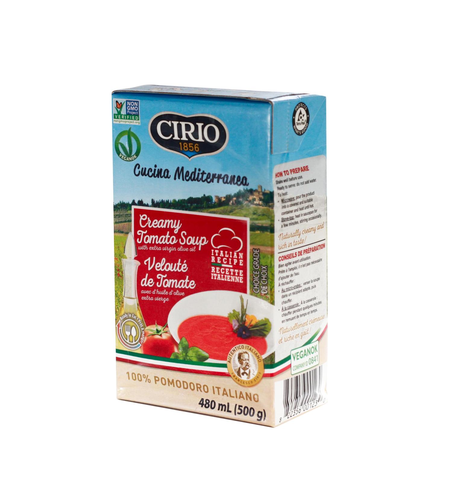 Cirio Creamy Italian Tomato Soup 480 mL Tomato 480 ml (Pack of 1) - Buy Online on GoSupps.com