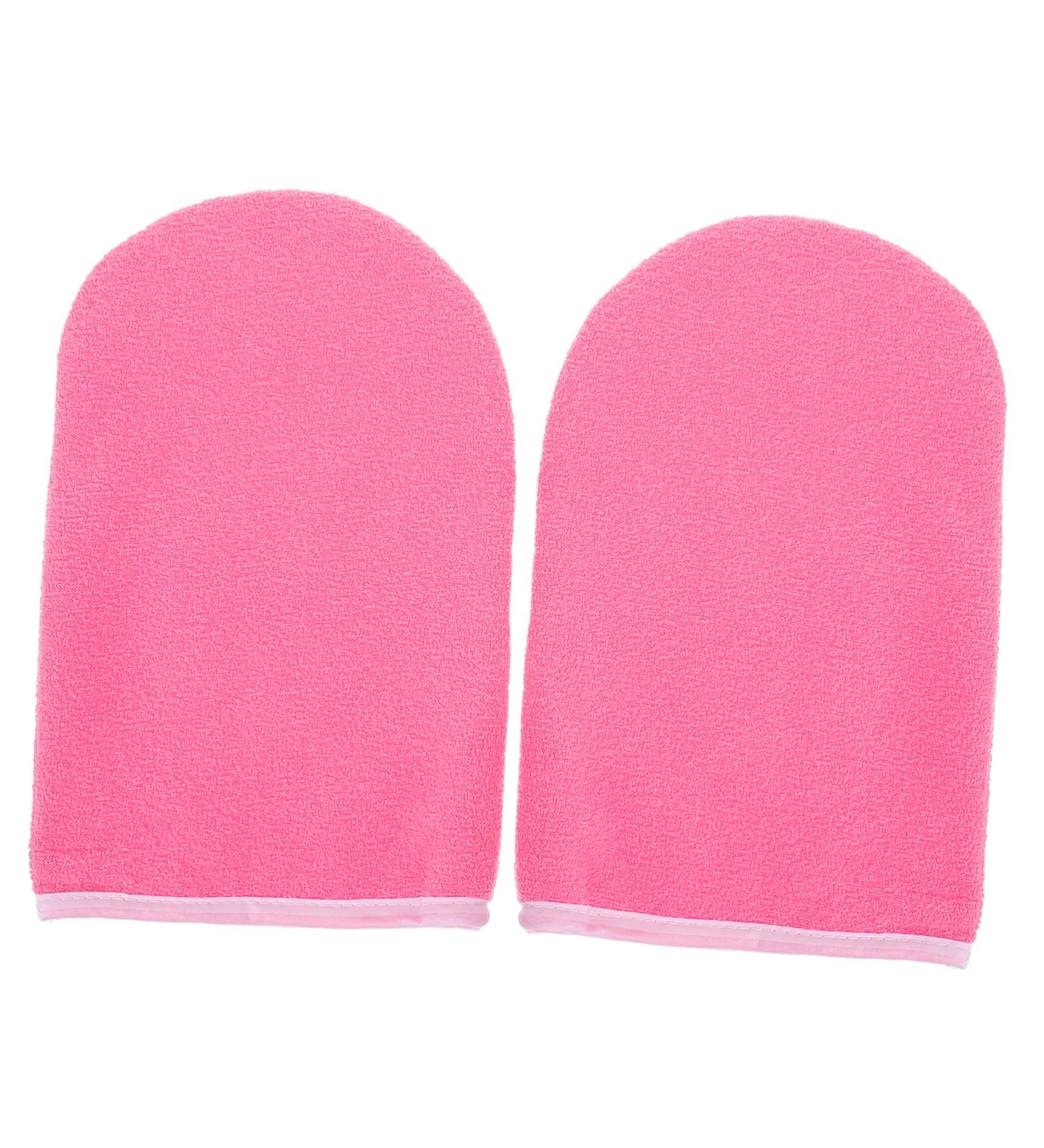 1paire De Spa Cire De Paraffine Chauffants R utilisables Pour Soins Des Mains Avec Sangle Couverture Confortable Et Pratique Pour Cire Au Bain Pour Soins 25.50X15.00X1.00CM Ros  - Buy Online on GoSupps.com