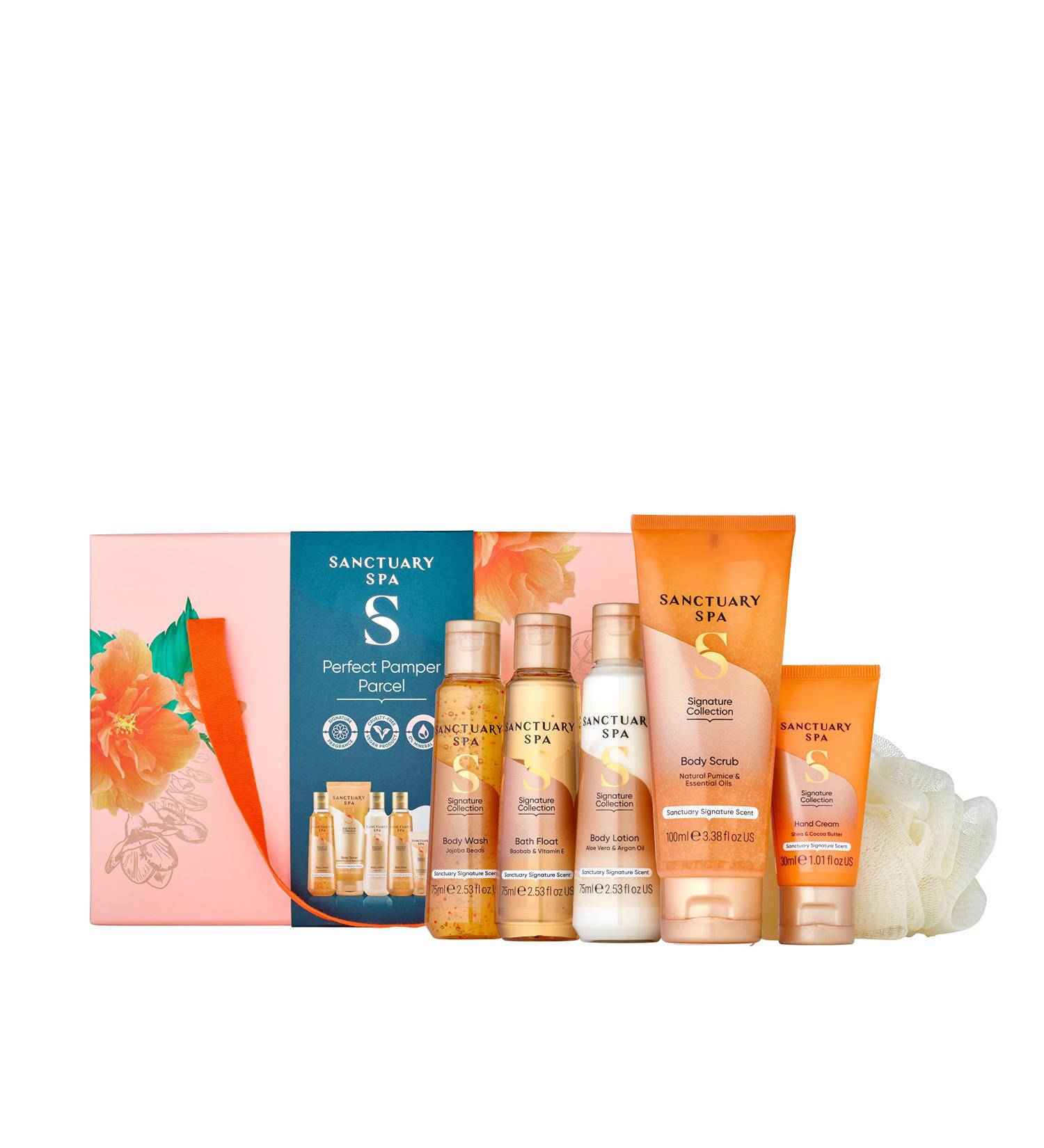 Sanctuary Spa Gift Set Perfect Pamper Parcel Gift For Women Birthday Christmas Vegan And Cruelty Free 355 Ml New Version - Buy Online on GoSupps.com