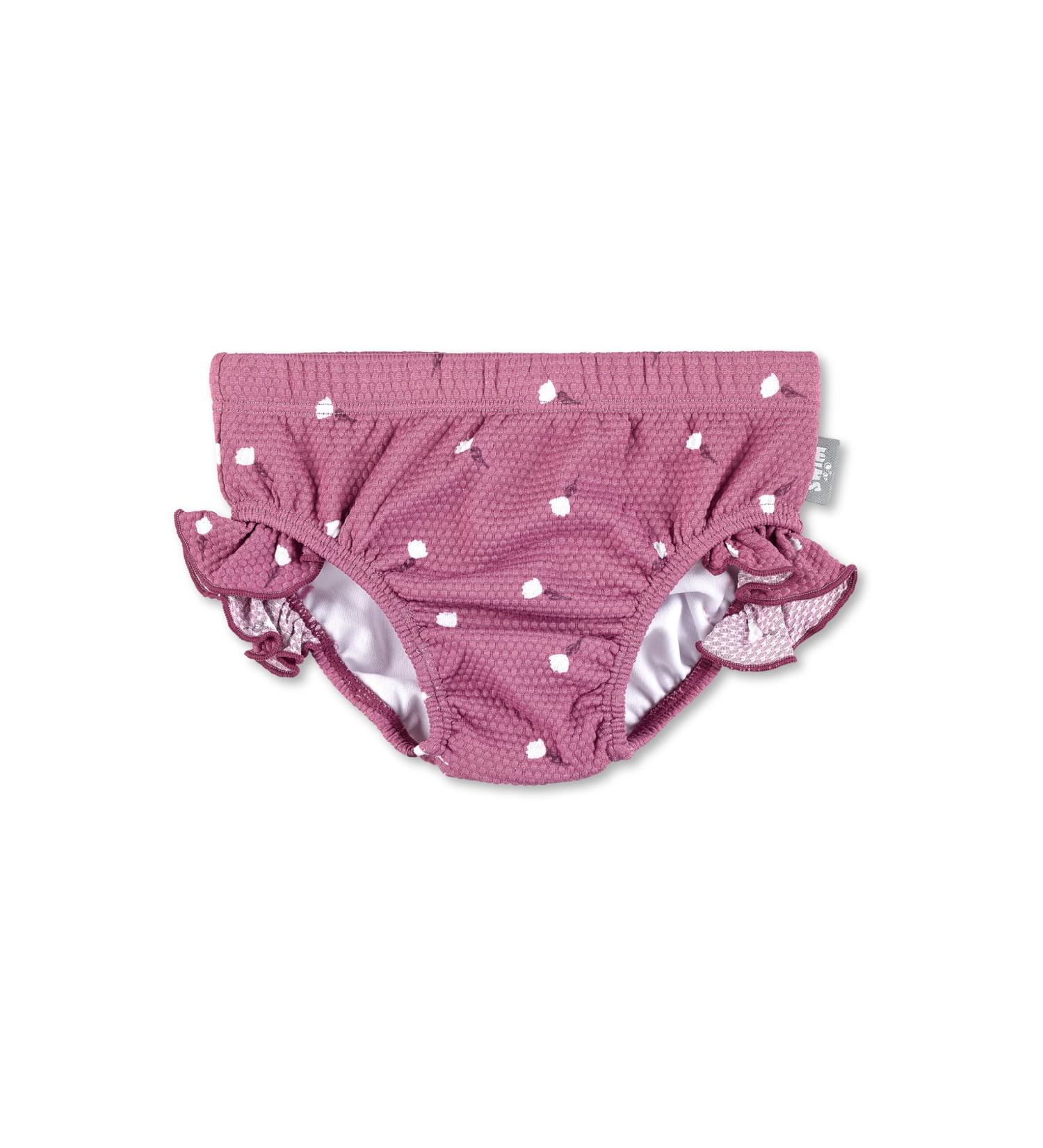 Buy Sterntaler Girls Swimming Trunks - UV 50+ Protection Diaper Insert Size 86/92 - Purple Floral Design - Buy Online on GoSupps.com