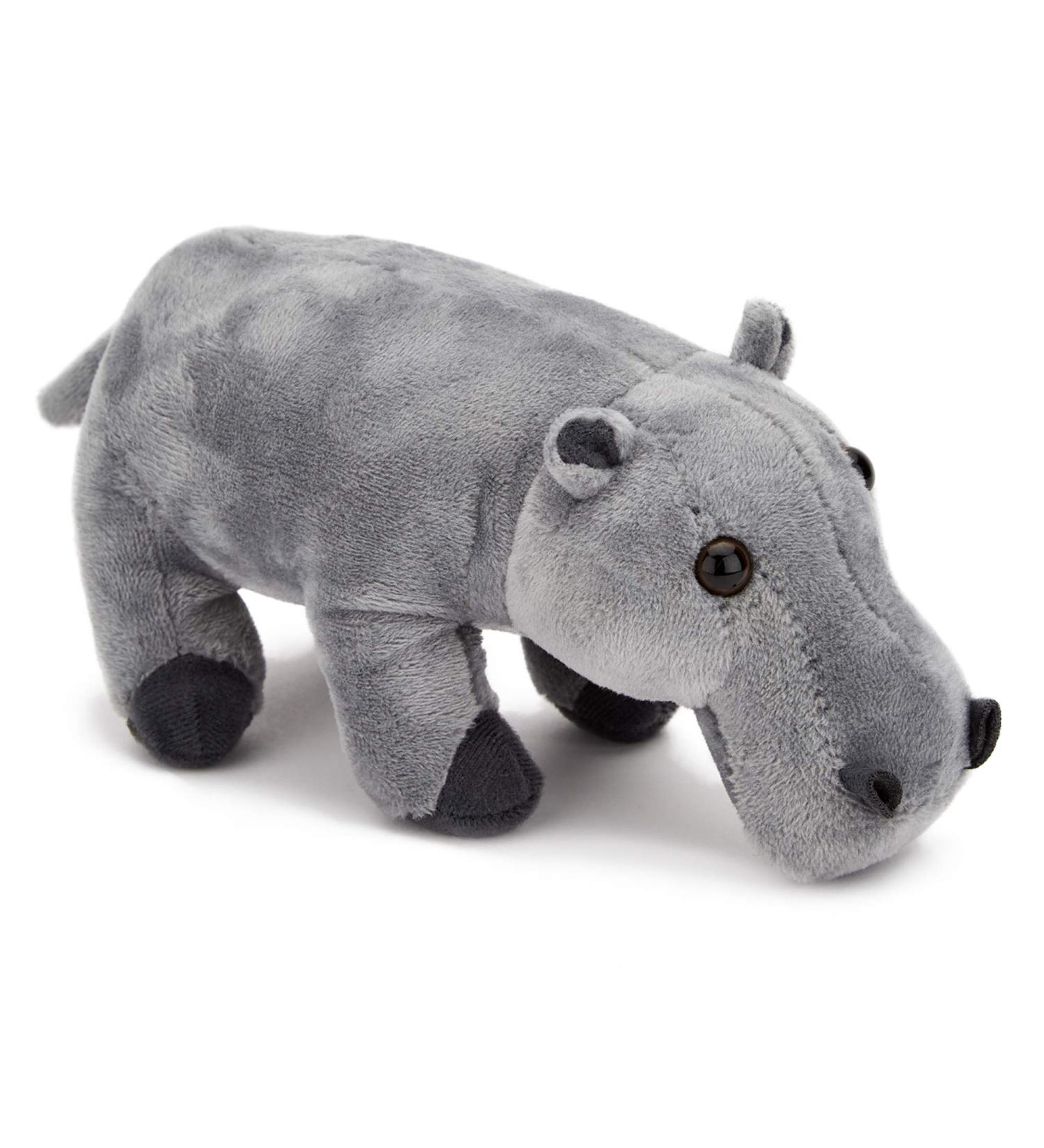 Zappi Co Children's Soft Cuddly Plush Toy Animal - Hippo, Perfect Playtime Companion (12-15cm / 5-6) - Buy Online on GoSupps.com