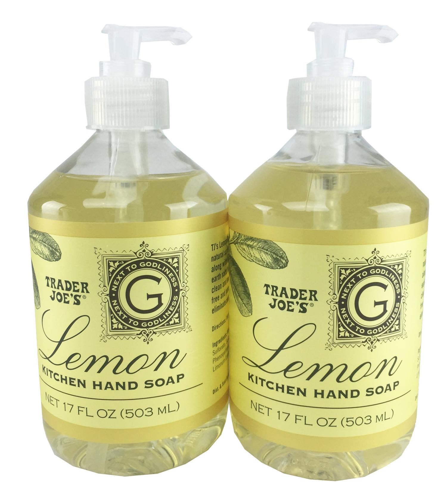 Trader Joe's Lemon Hand Soap - 2 Pack