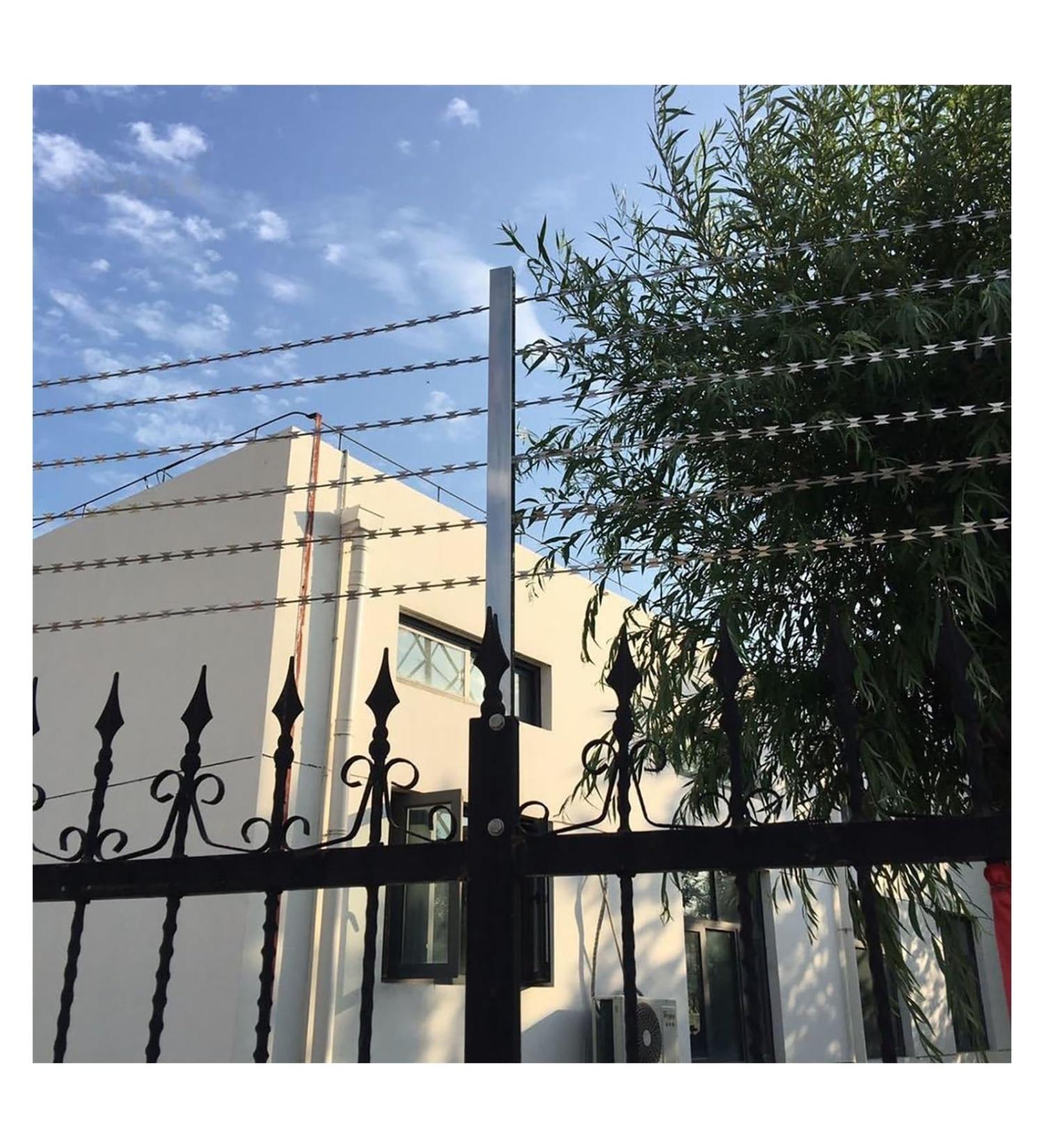 Premium Razor Wire & Barbed Wire Fencing - 100m/328ft | Rust-Free Protection for Secure Boundaries - Buy Online on GoSupps.com