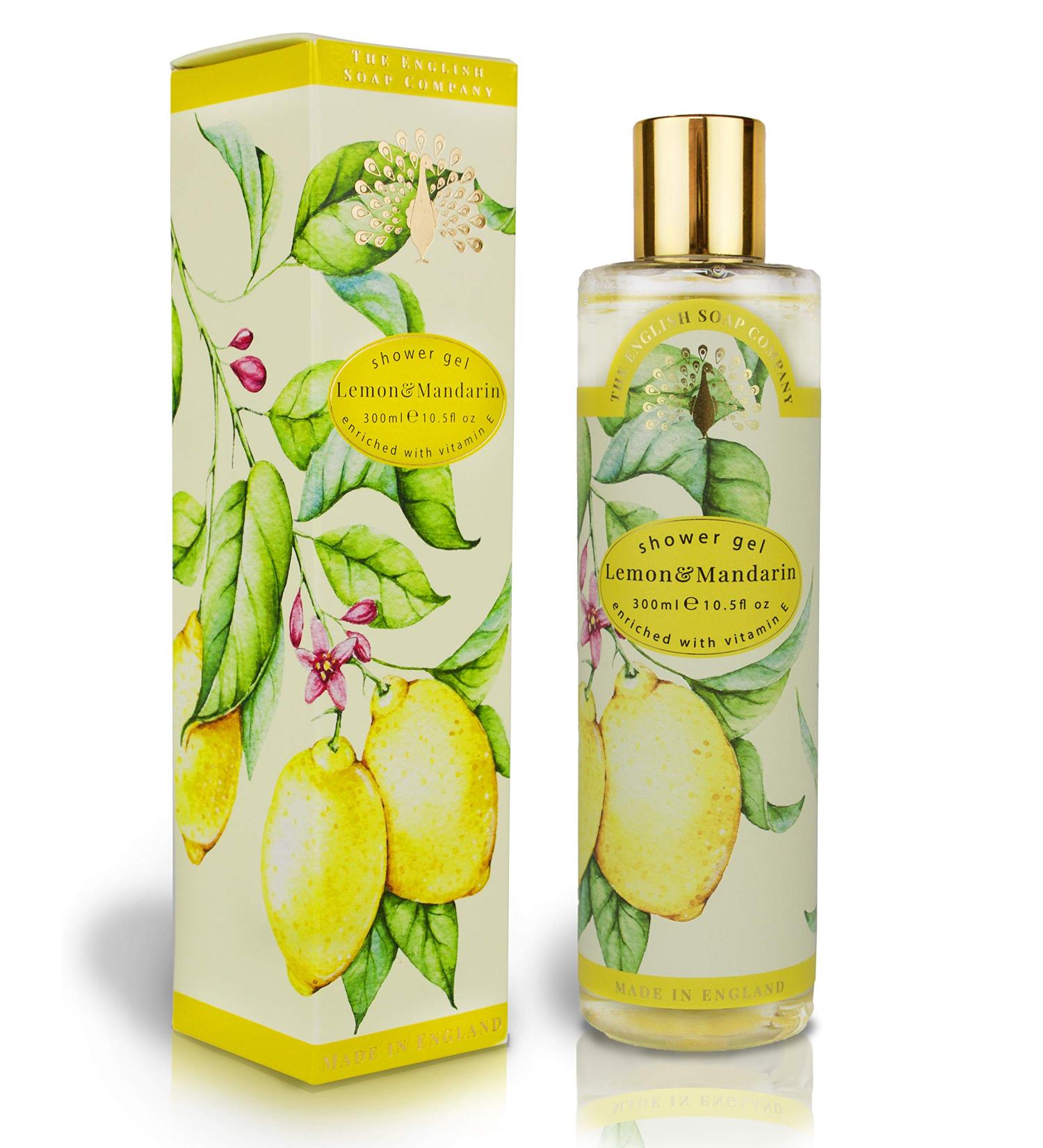 The English Soap Company Lemon & Mandarin Shower Gel 300mls - Buy Online on GoSupps.com