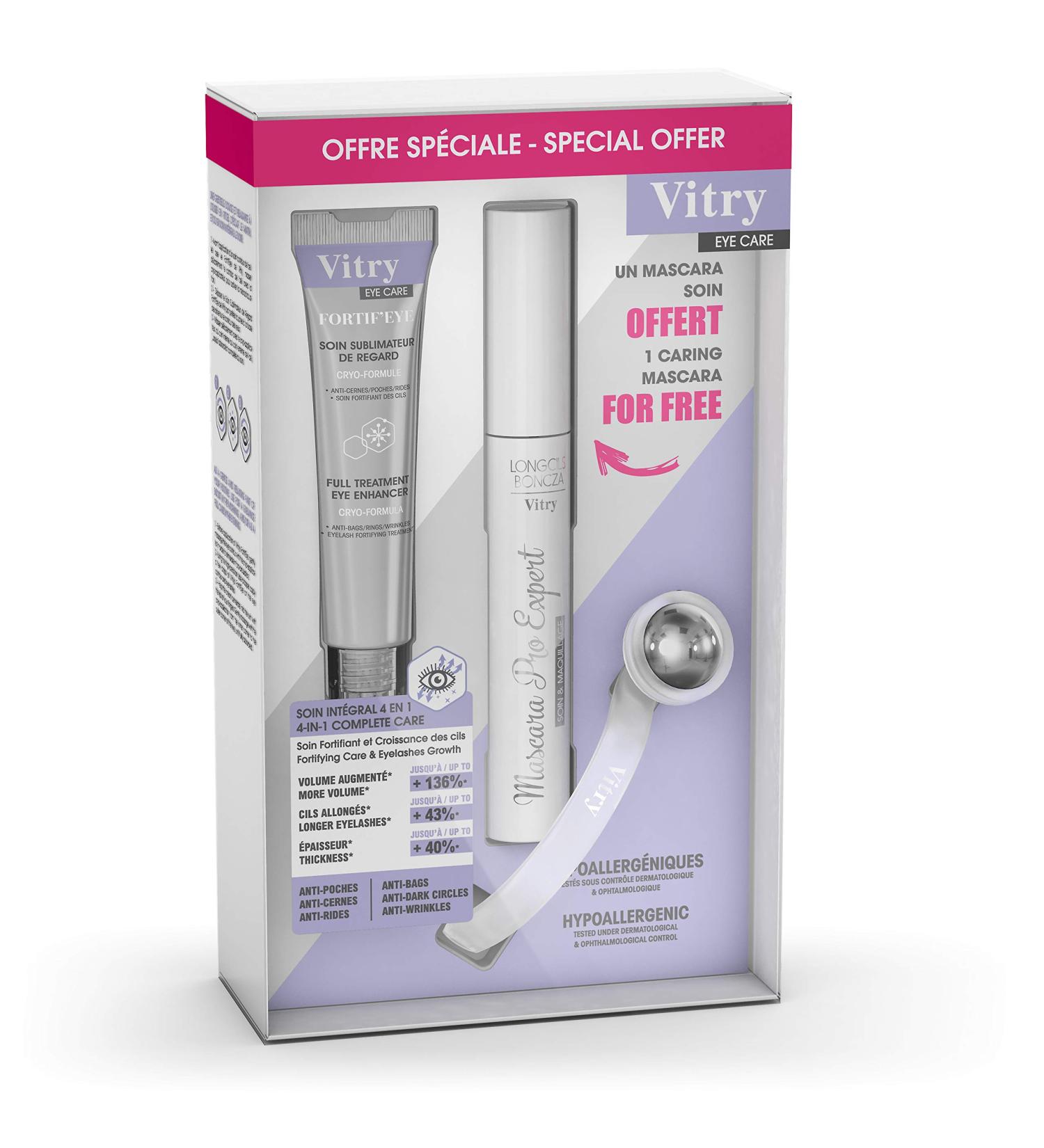  Vitry Vitry Fortif'Eye Gift Set + Free Mascara - Buy Online on GoSupps.com