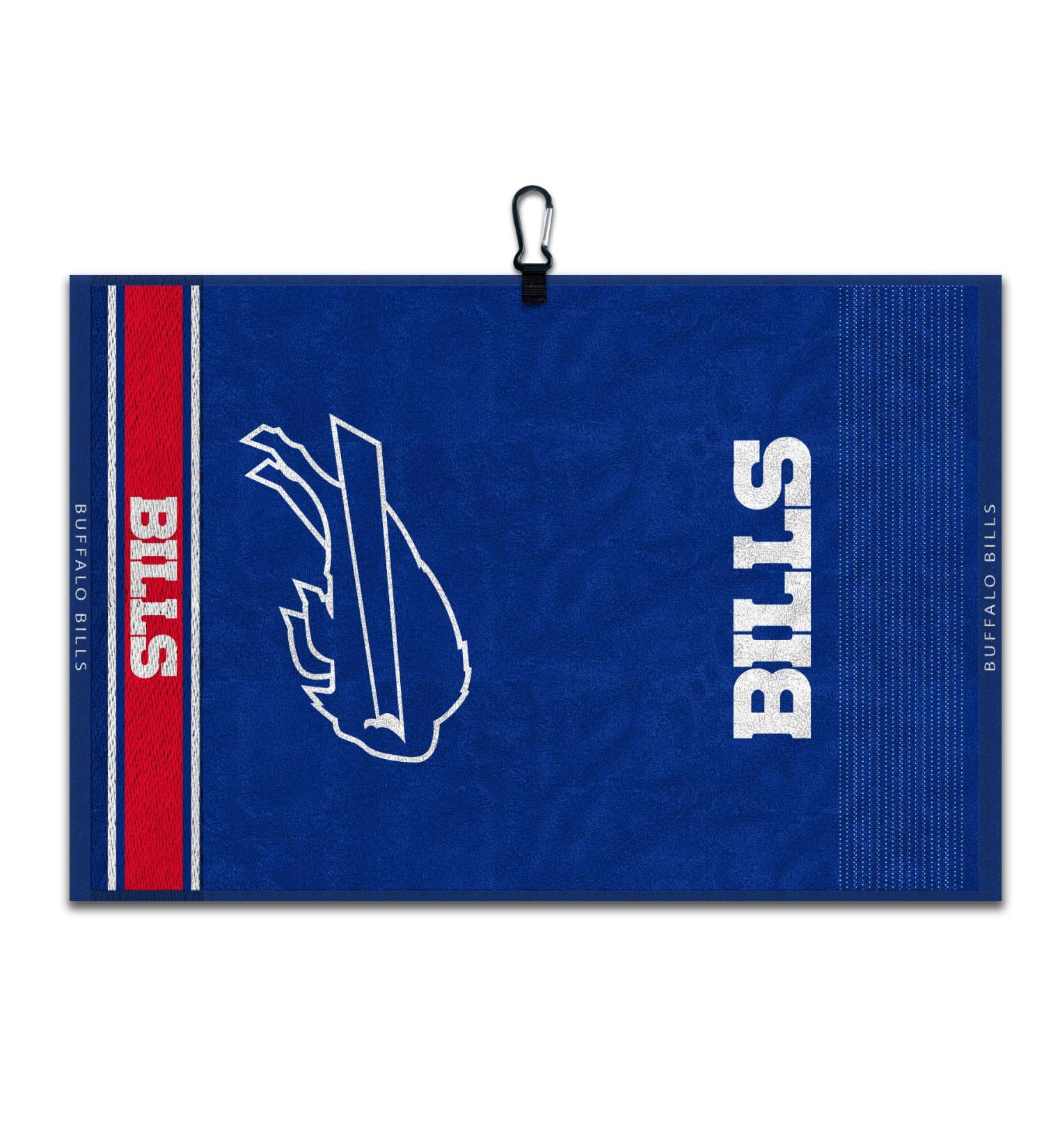 Team Effort Buffalo Bills Face/Club Jacquard Golf Towel