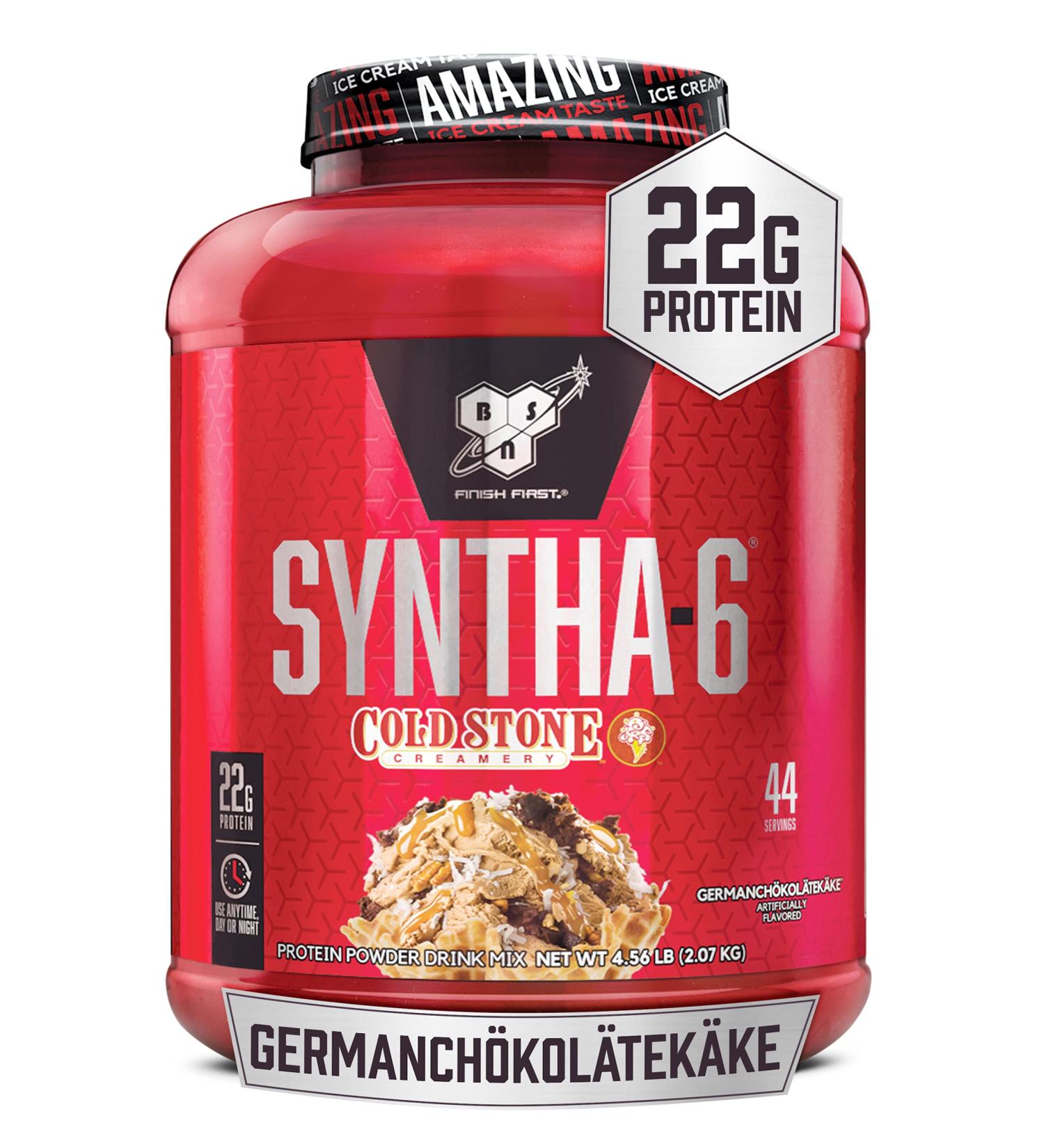 BSN Syntha-6 Cold Stone Germanchokolatekake 4.56 lb - Protein Powder - Buy Online on GoSupps.com