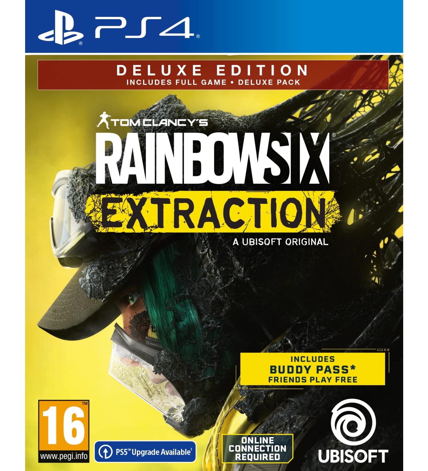 Tom Clancy's Rainbow Six Extraction Deluxe Edition (PS4) PlayStation 4 Deluxe Edition - Buy Online on GoSupps.com