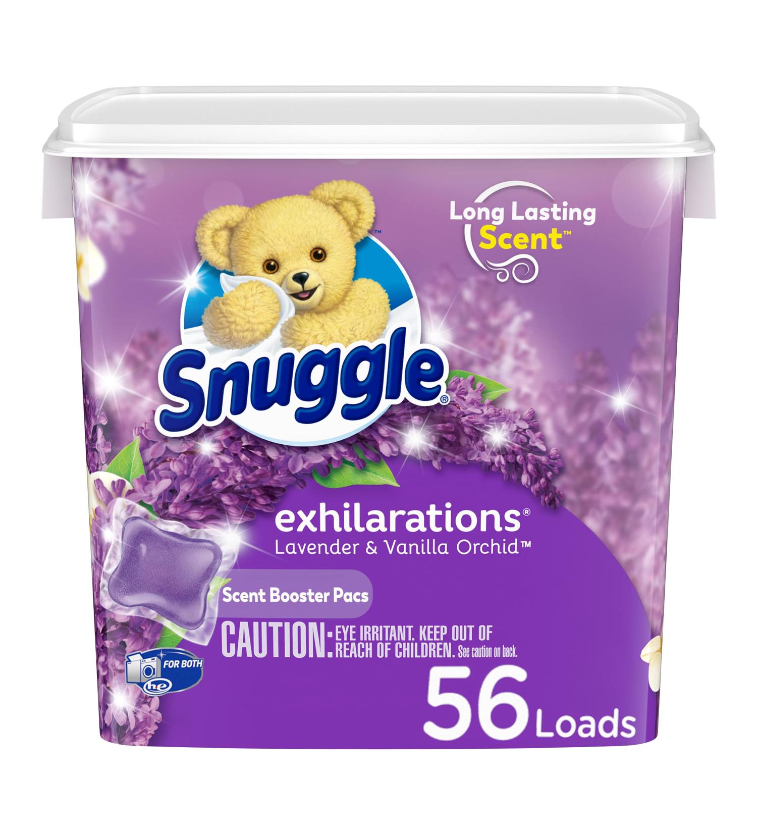 Snuggle Exhilarations Lavender & Vanilla Orchid 56-Count Scent Booster Pacs - Buy Online on GoSupps.com
