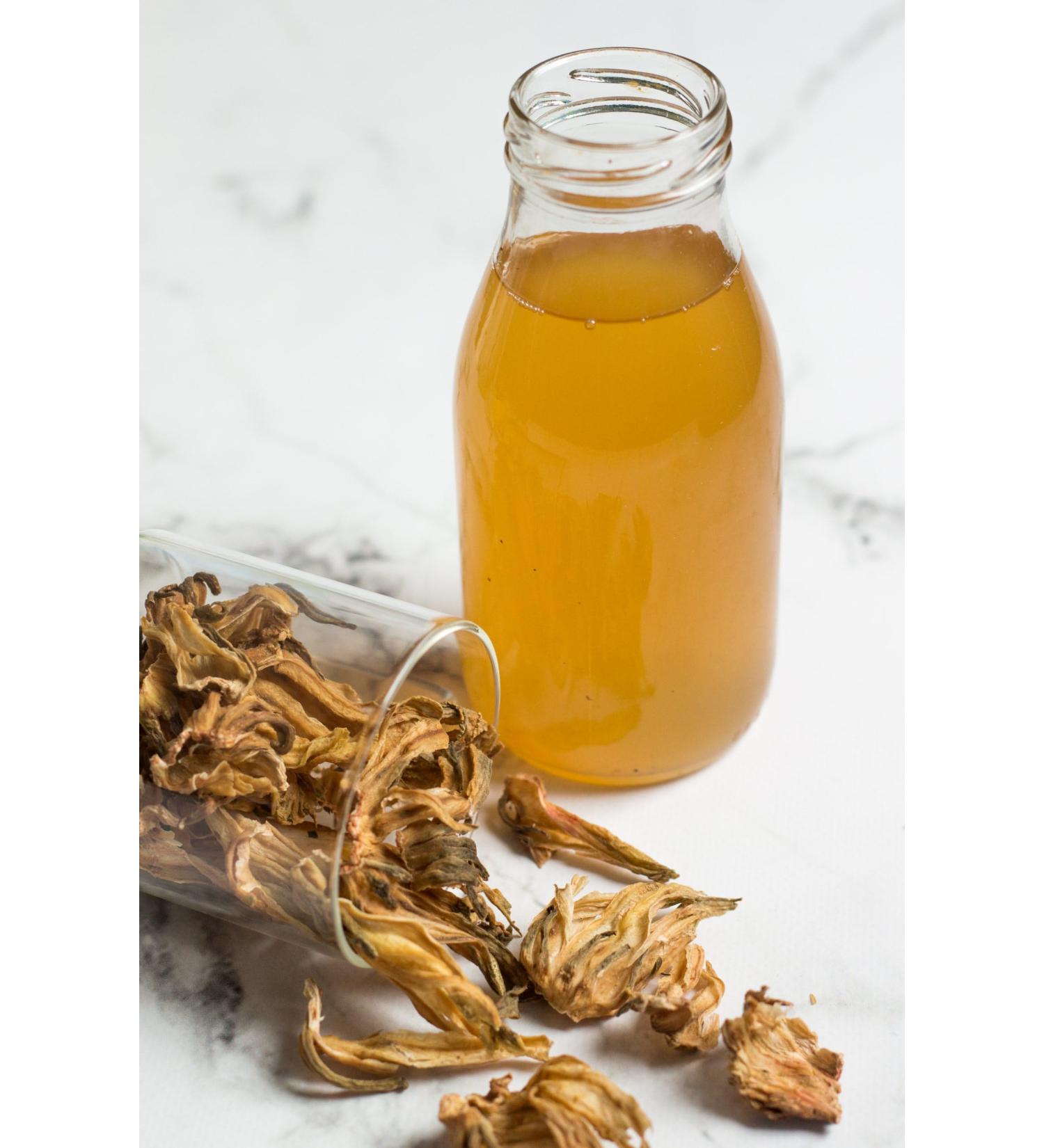 Hibiscus White dried Flower and Petals 125 g sorrel Bissap organic natural no preservatives. Premium grownand sun dried in Senegal - Buy Online on GoSupps.com