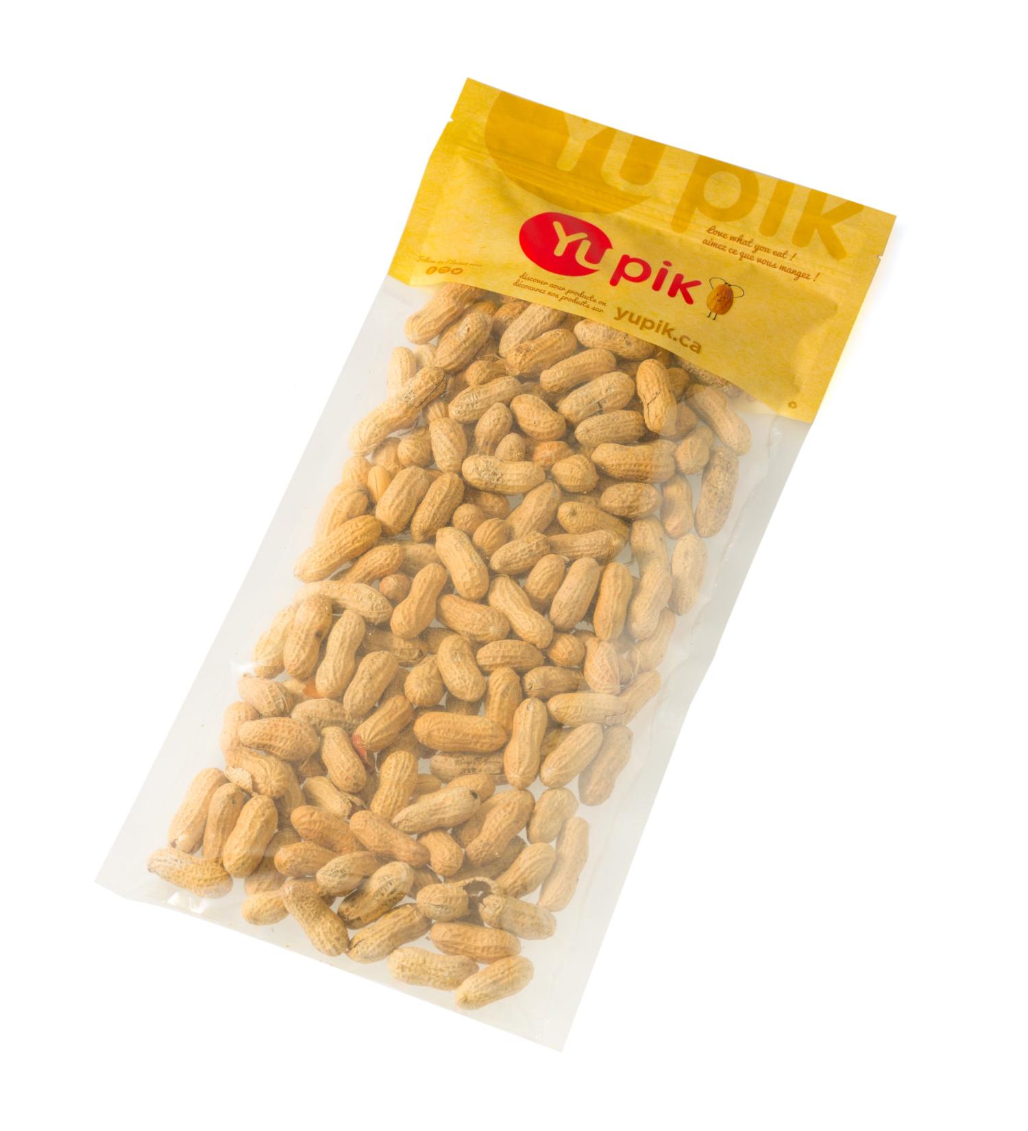 Yupik Dry Roasted Unsalted Peanuts In Shell 1 kg 6 Count Kosher Gluten-Free Vegan Whole Nuts with Shell No Added Salt Lightly Roasted Oil-Free High in Fiber Healthy Snack Once Shelled Roasted Peanuts 6 kg - Buy Online on GoSupps.com