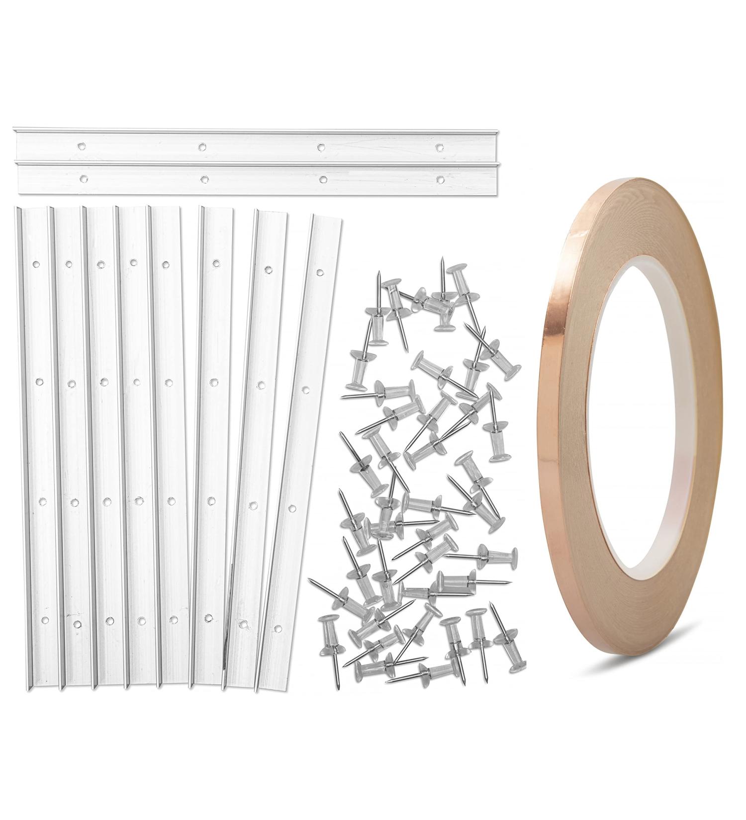GEWAHEE 6 Layout Block System - Pack of 10 for Stained Glass Making with Copper Foil Tape - Buy Online on GoSupps.com