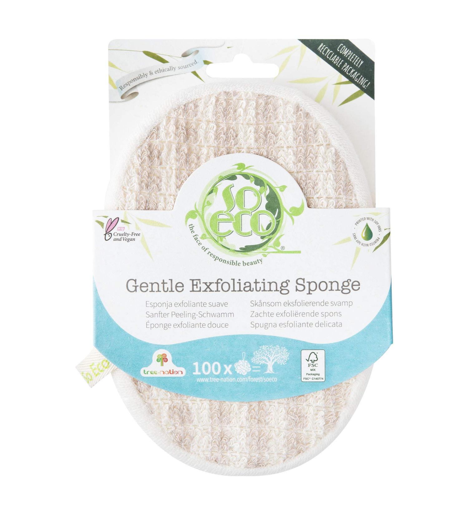 So Eco Gentle Peeling Sponge - Eco-Friendly Exfoliation for All Skin Types | International Shipping Available - Buy Online on GoSupps.com