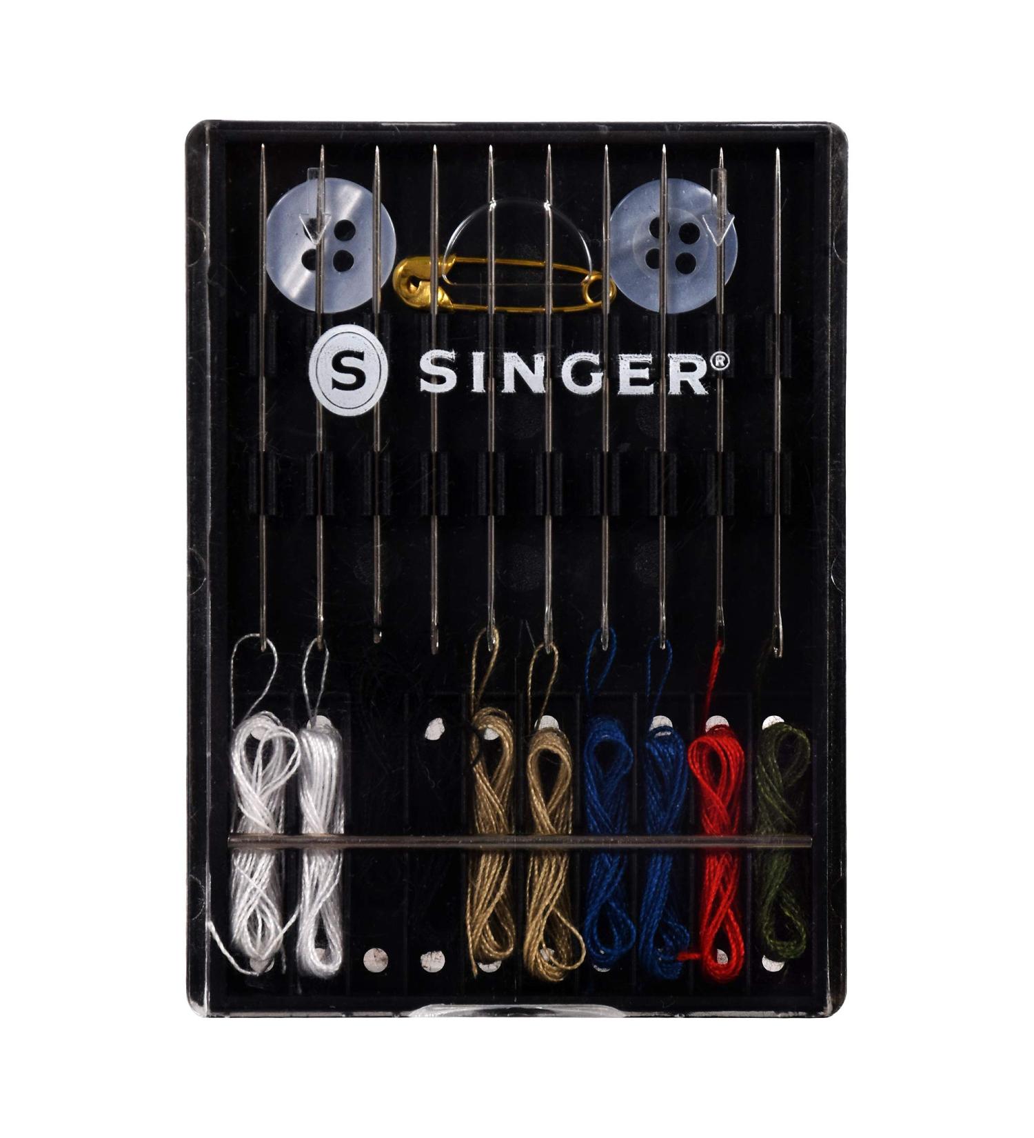 Singer Sew-Quik Threaded Hand Needle Kit - Convenient All-in-One Sewing Solution - Buy Online on GoSupps.com