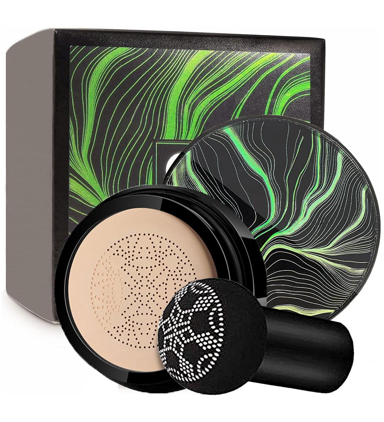 Mushroom Head Air Cushion CC Cream Natural Foundation & Full Coverage Concealer | Moisturizing BB Cream with Oil Control & Brightening | 20g Natural Makeup (1 Pack) - Buy Online on GoSupps.com