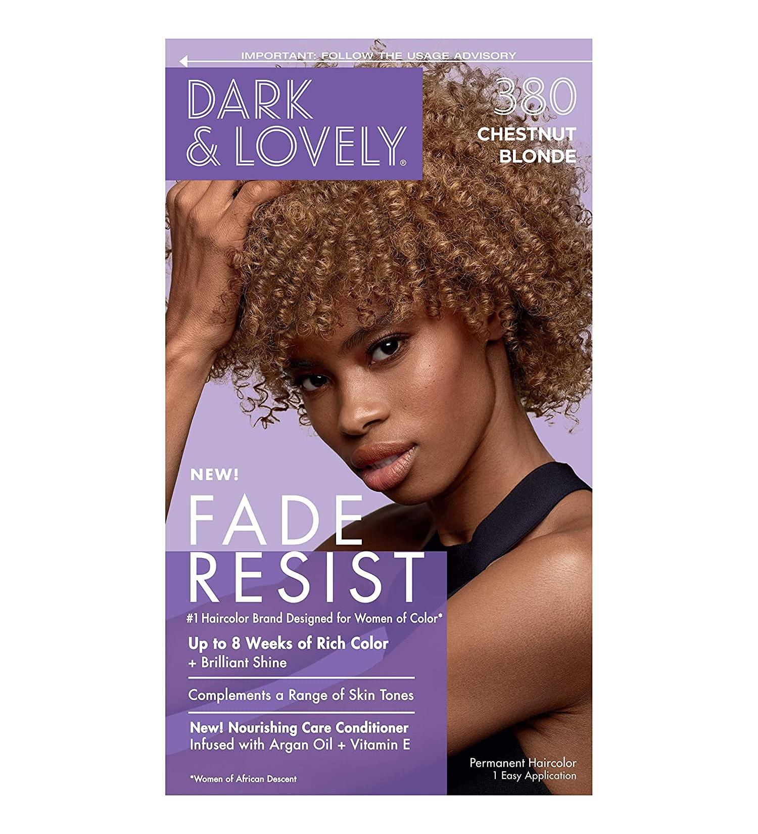 Dark and Lovely Fade Resistant Rich Conditioning Color No. 380 - Chestnut Blonde | International Shipping Available - Buy Online on GoSupps.com