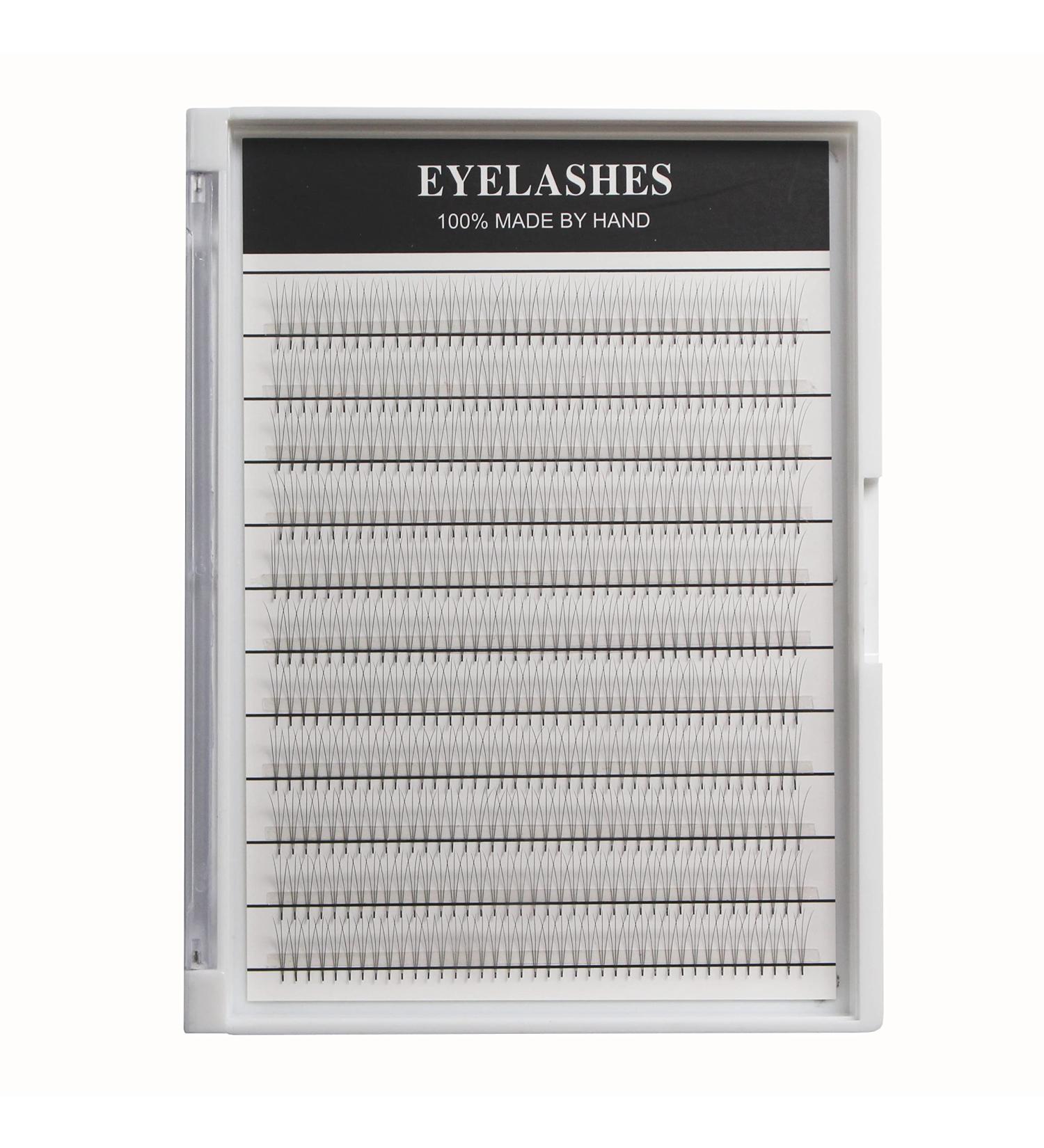 Bodermincer 440pcs 3D Premade Fans - Russian Volume Faux Mink Individual Lash Extensions (10mm) - Best False Eyelashes for Stunning Volume - Buy Online on GoSupps.com