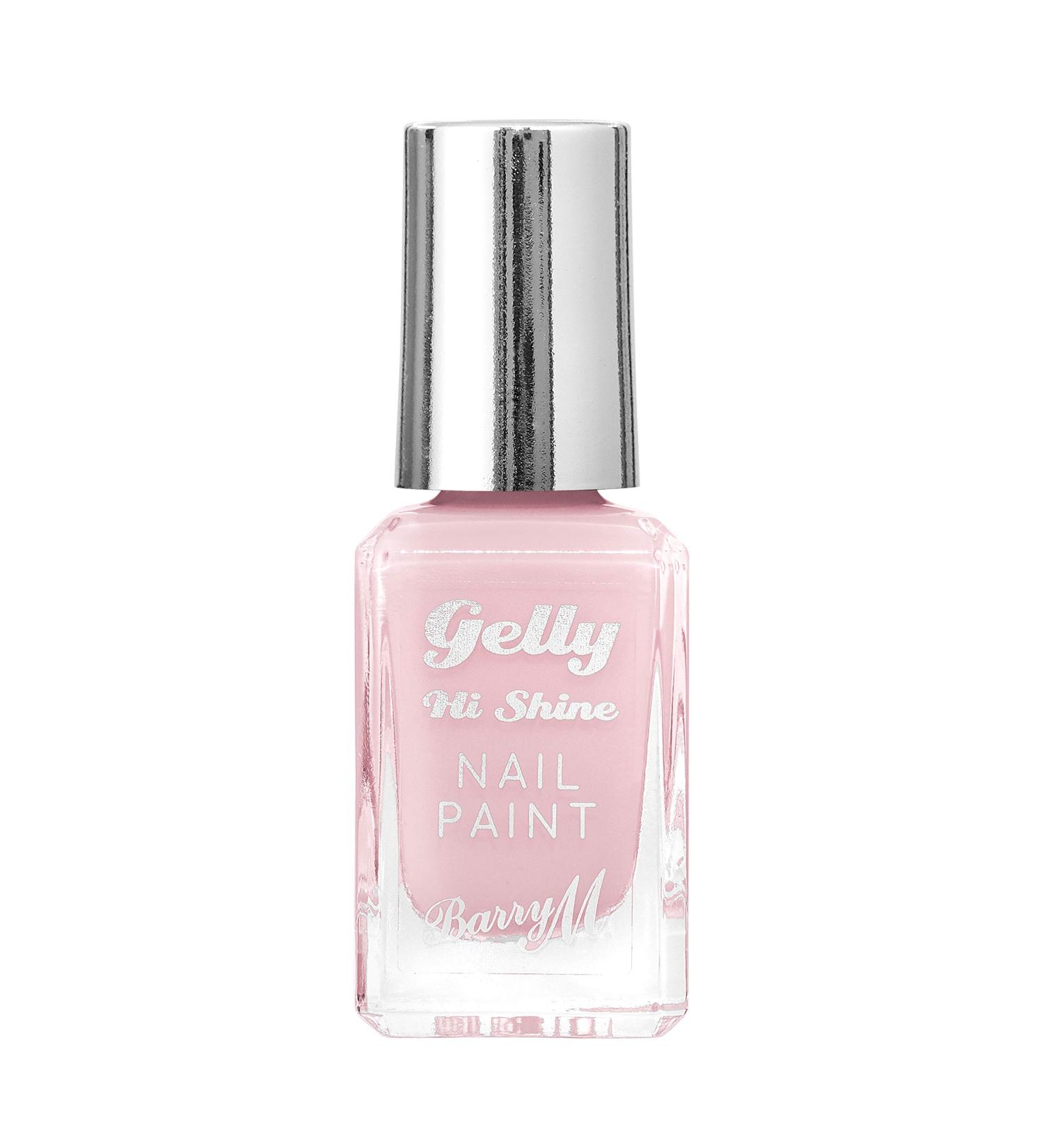 Barry M Gelly Nail Paint - Pink Candy Floss 10 ml (Pack of 1) Candy Floss 1 count (Pack of 1) - Buy Online on GoSupps.com