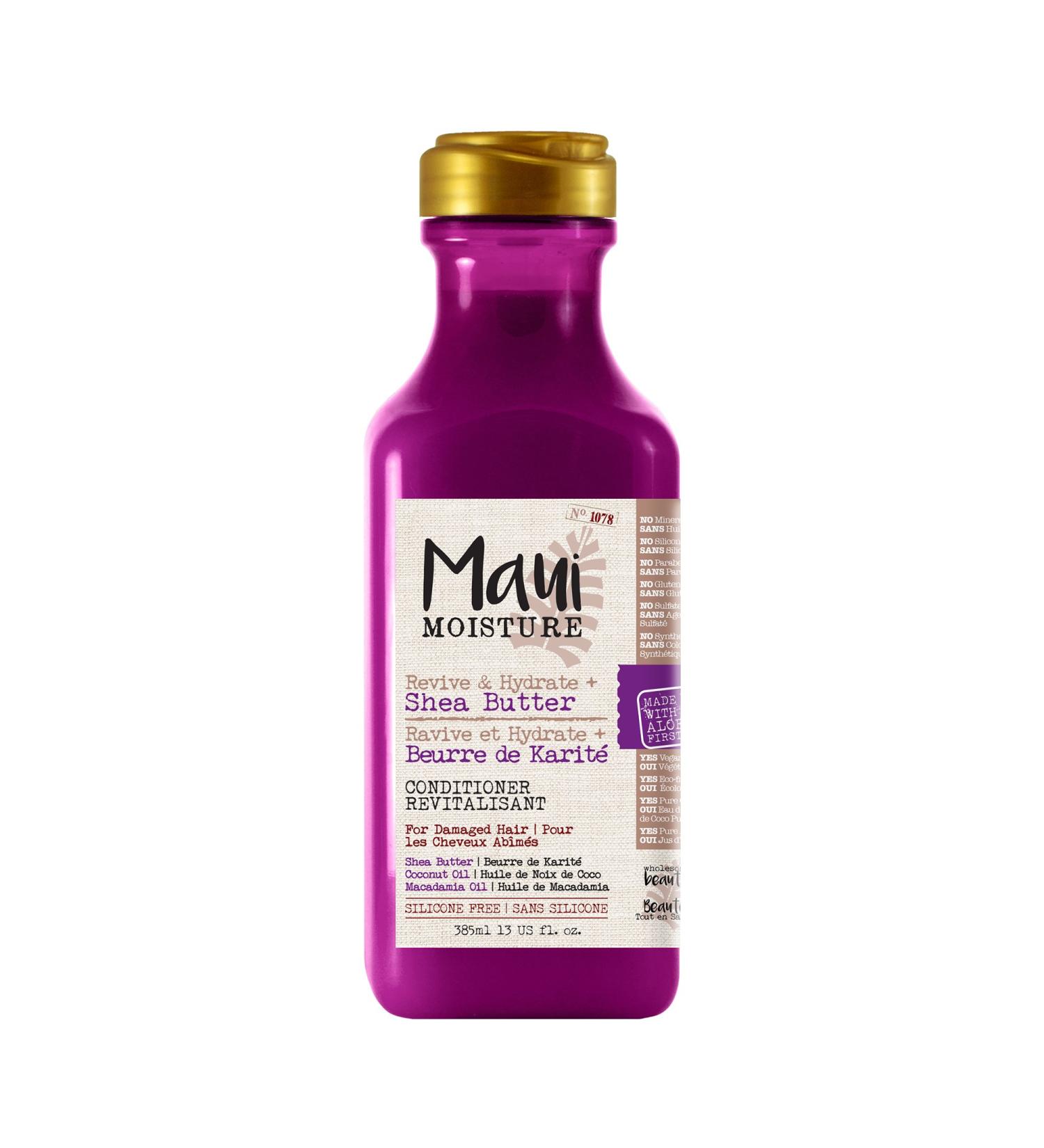 Maui Moisture Heal & Hydrate Shea Butter Shampoo 13 oz - Nourishing Moisturizing & International Shipping Available - Buy Online on GoSupps.com