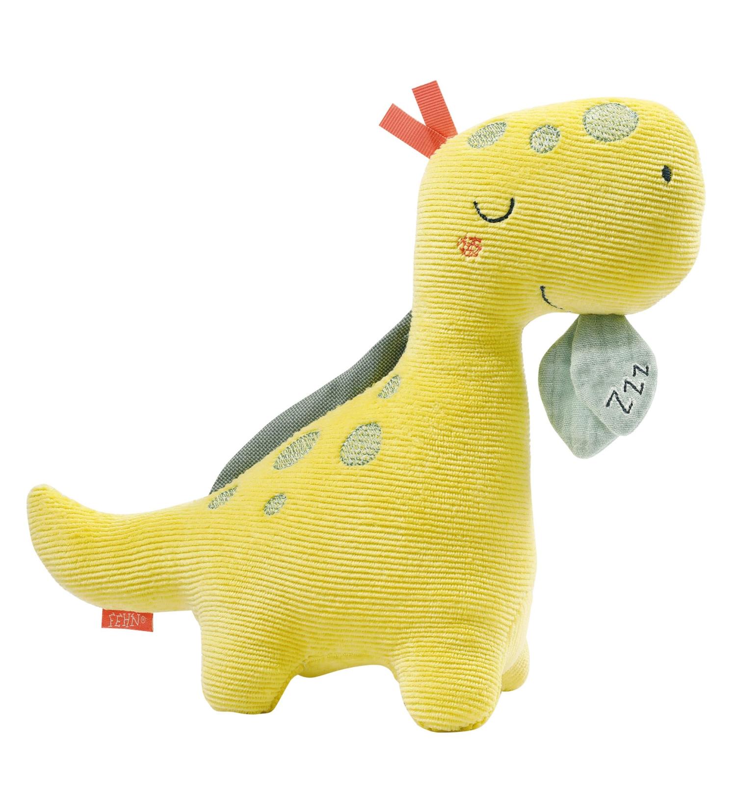 Fehn Nachtlicht Dino - Multifunctional Glow-in-the-Dark Baby Night Lamp & Sleep Aid for 0+ Months - Cuddly Toy & Bedside Light - Buy Online on GoSupps.com