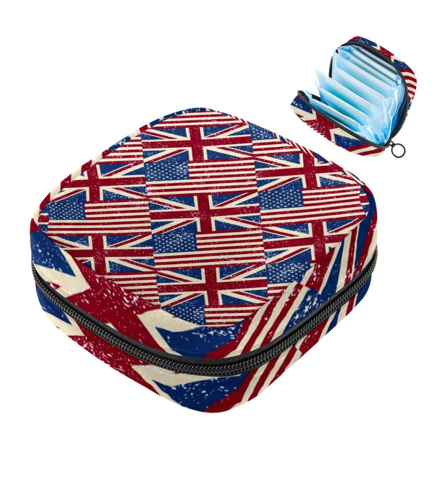 Buy Multicolored Storage Bags for Women - Portable Menstrual Pad & Bandage Holders | Ideal for School & Office - Buy Online on GoSupps.com