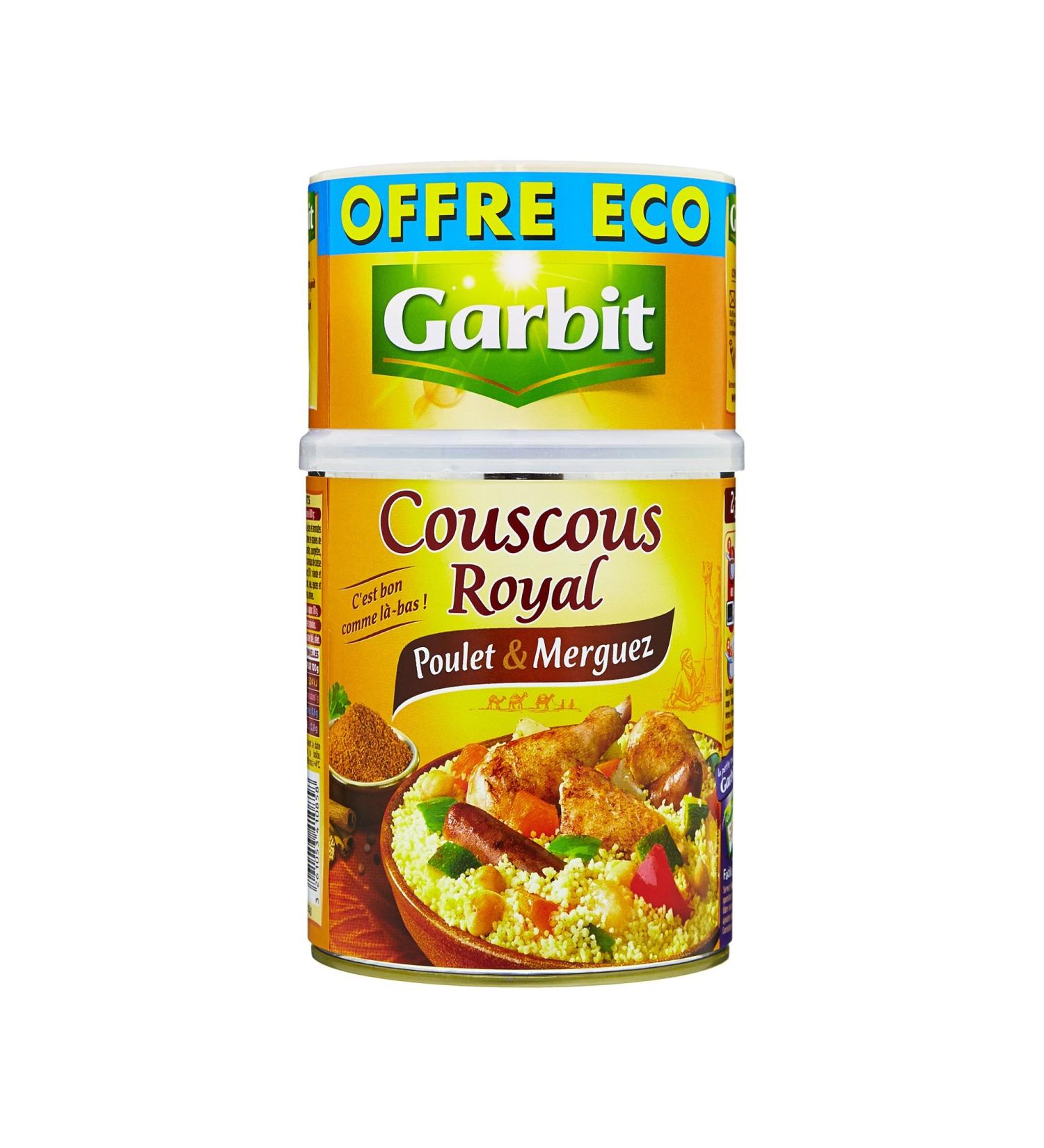 Garbit Couscous Royal Chicken and Merguez 980 g - Buy Online on GoSupps.com