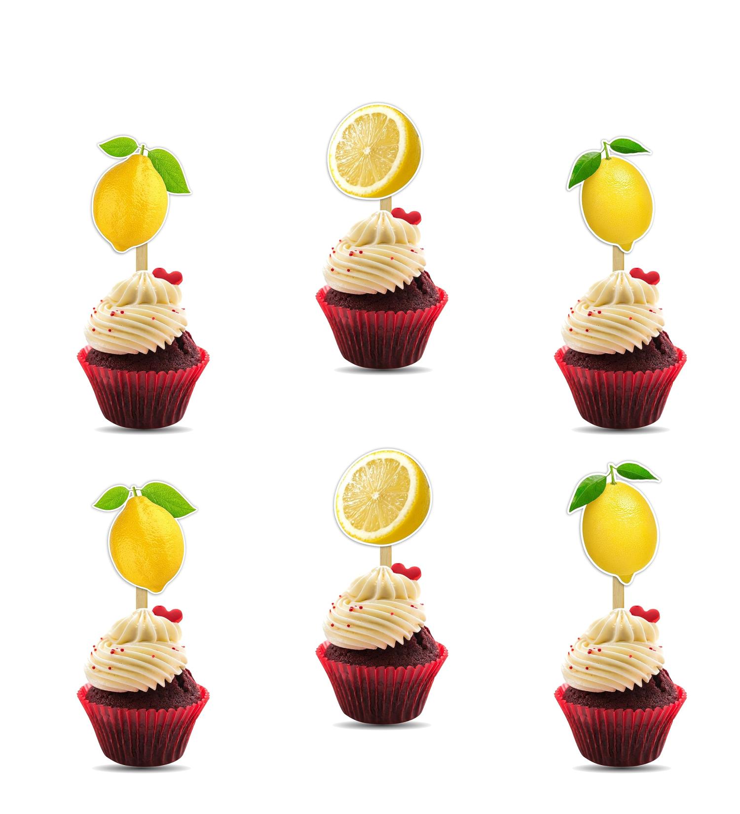 Seyal Lemon Cupcake Topper - Buy Online on GoSupps.com