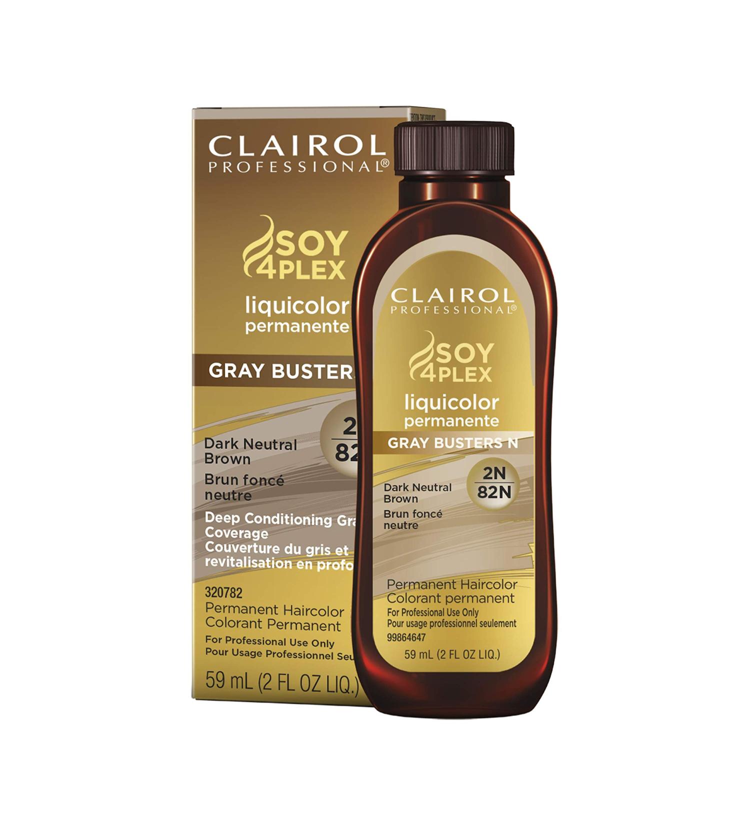 Clairol Professional Dark Neutral Brown Hair Color - Permanent Liquicolor for Dark Hair - Buy Online on GoSupps.com