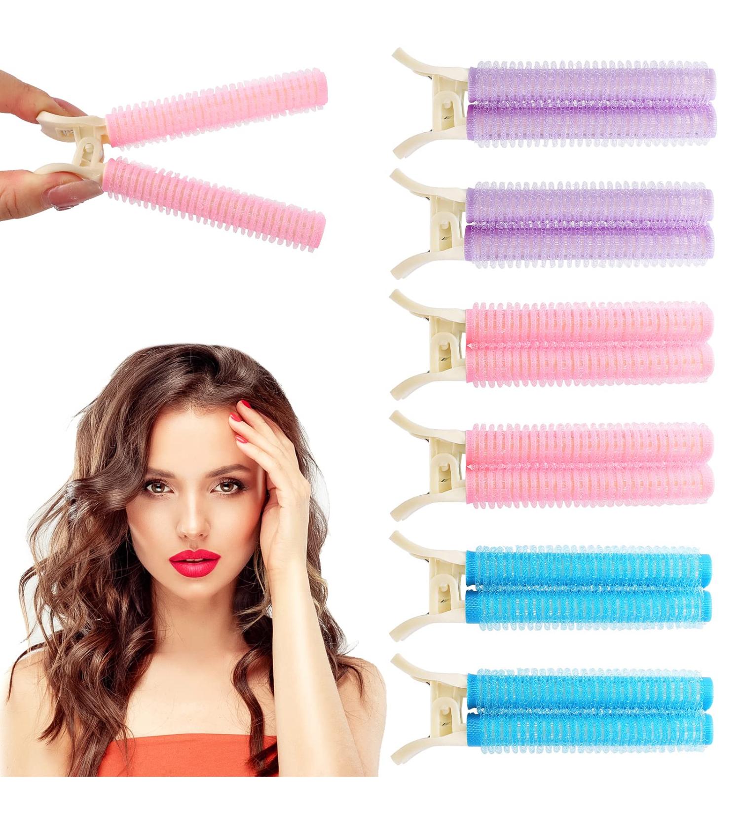 6 Pcs Volumizing Hair Clips Set - Invisible Hair Root Volume Clips for Women - DIY Instant Styling Bangs Tool - Heatless Hair Volume Clips (4.1 x 1.1 x 0.78 Inch) - Buy Online on GoSupps.com