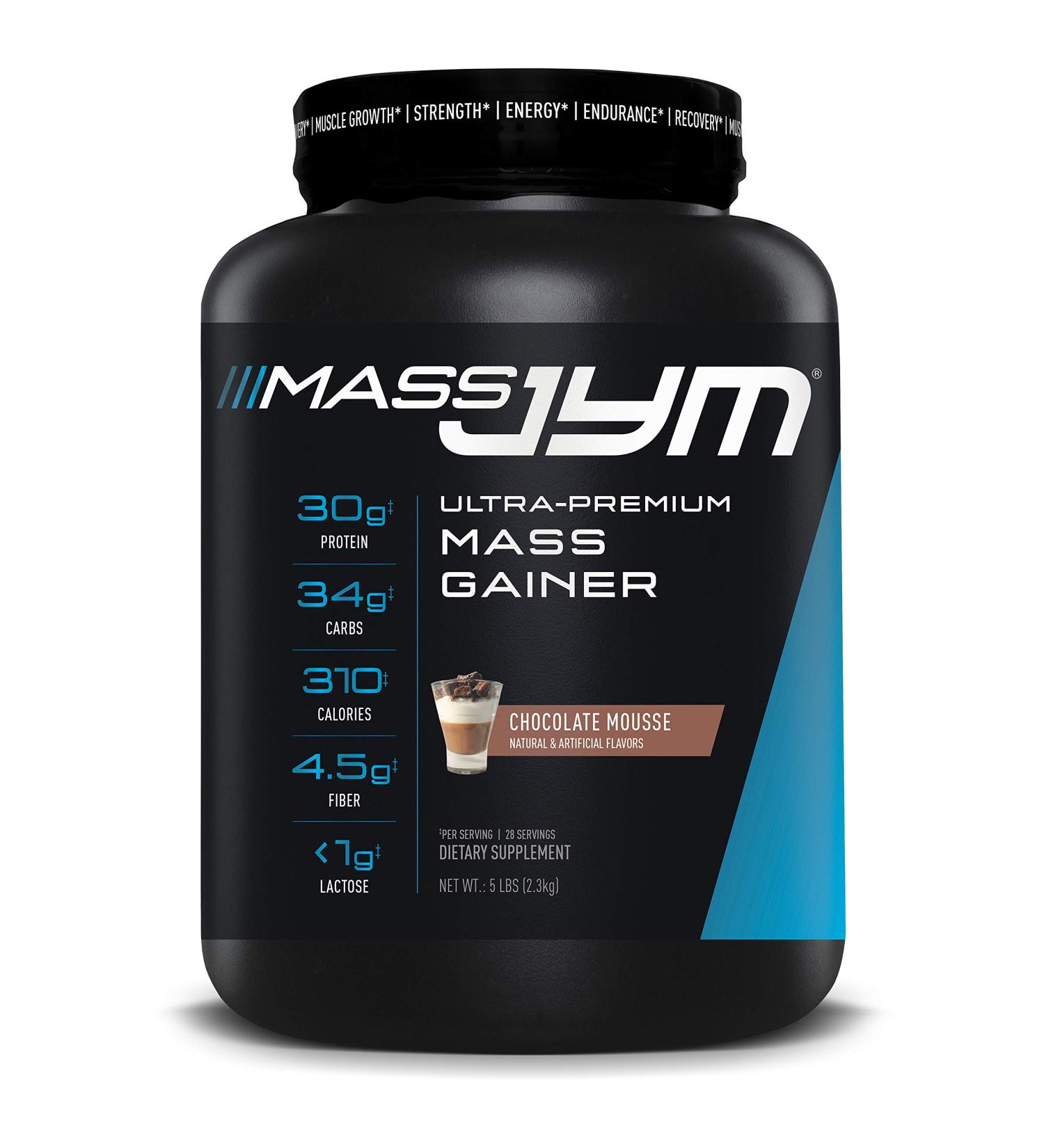 Mass JYM Weight Gainer Protein Powder - Chocolate Mousse Flavor | 5lb | JYM Supplement Science - Buy Online on GoSupps.com