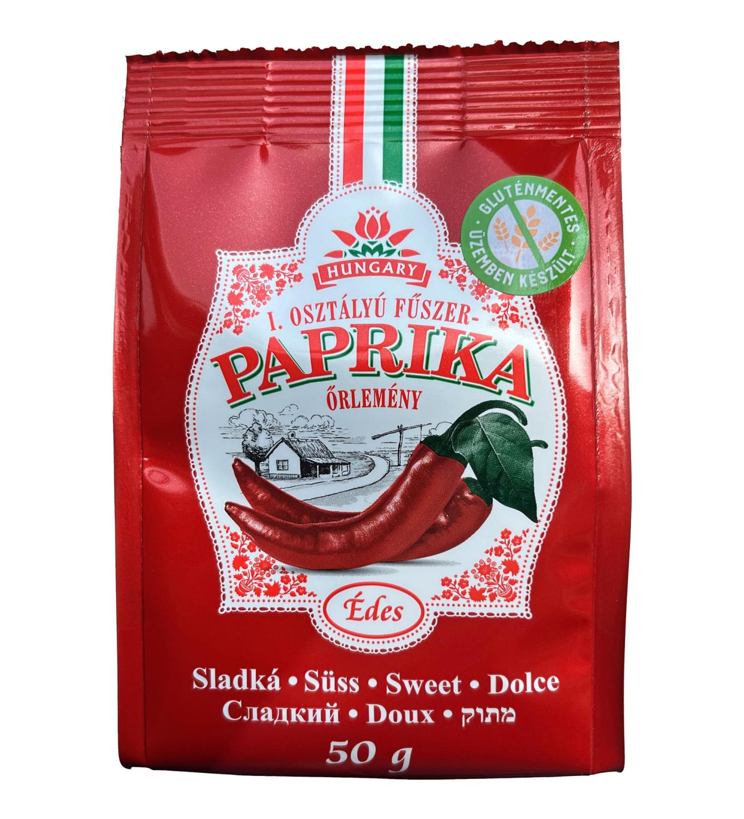 ChienMin Hungarian Sweet Paprika 50g in Strong Paper Bag Imported from Kalocsa Hungary - Buy Online on GoSupps.com