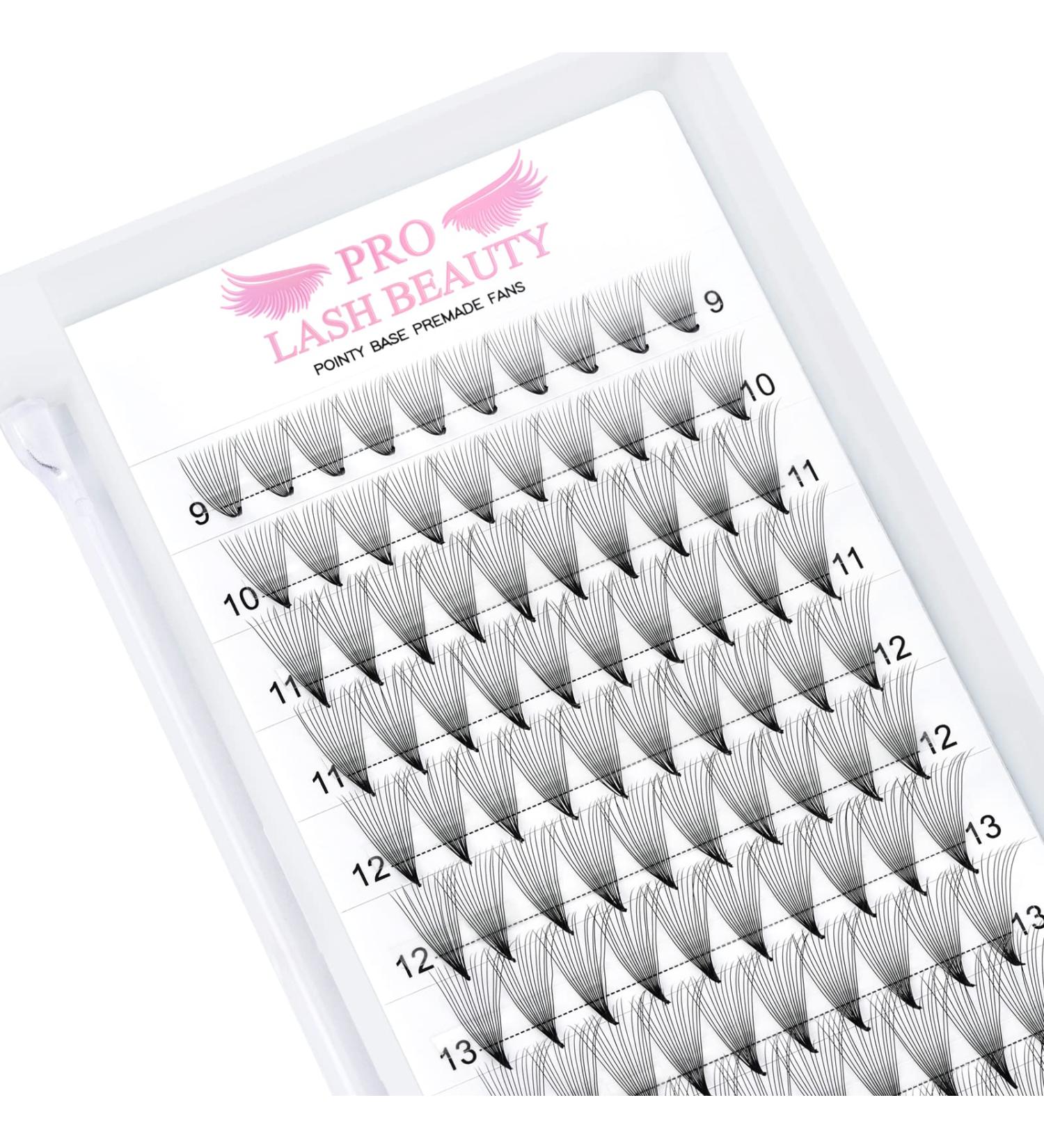 Shop 14D-C-0.05 Premade Volume Lash Extensions | Pointed Base Fans 0.07 | C D Curl | International Shipping - Buy Online on GoSupps.com