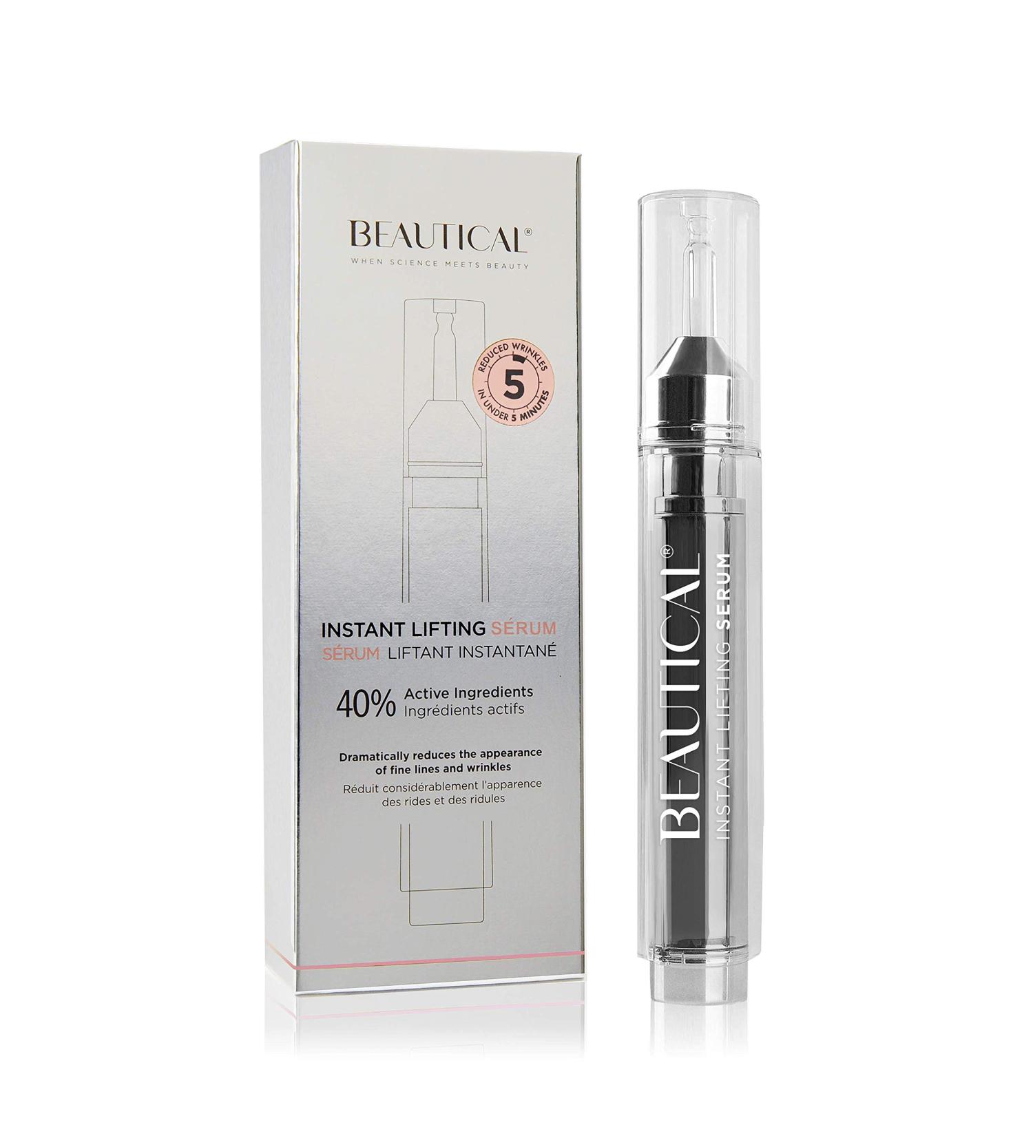Instant Lifting Serum - Hydrating Face & Eye Contour with Hyaluronic Acid & Peptides - 15ml - Global Shipping Available - Buy Online on GoSupps.com