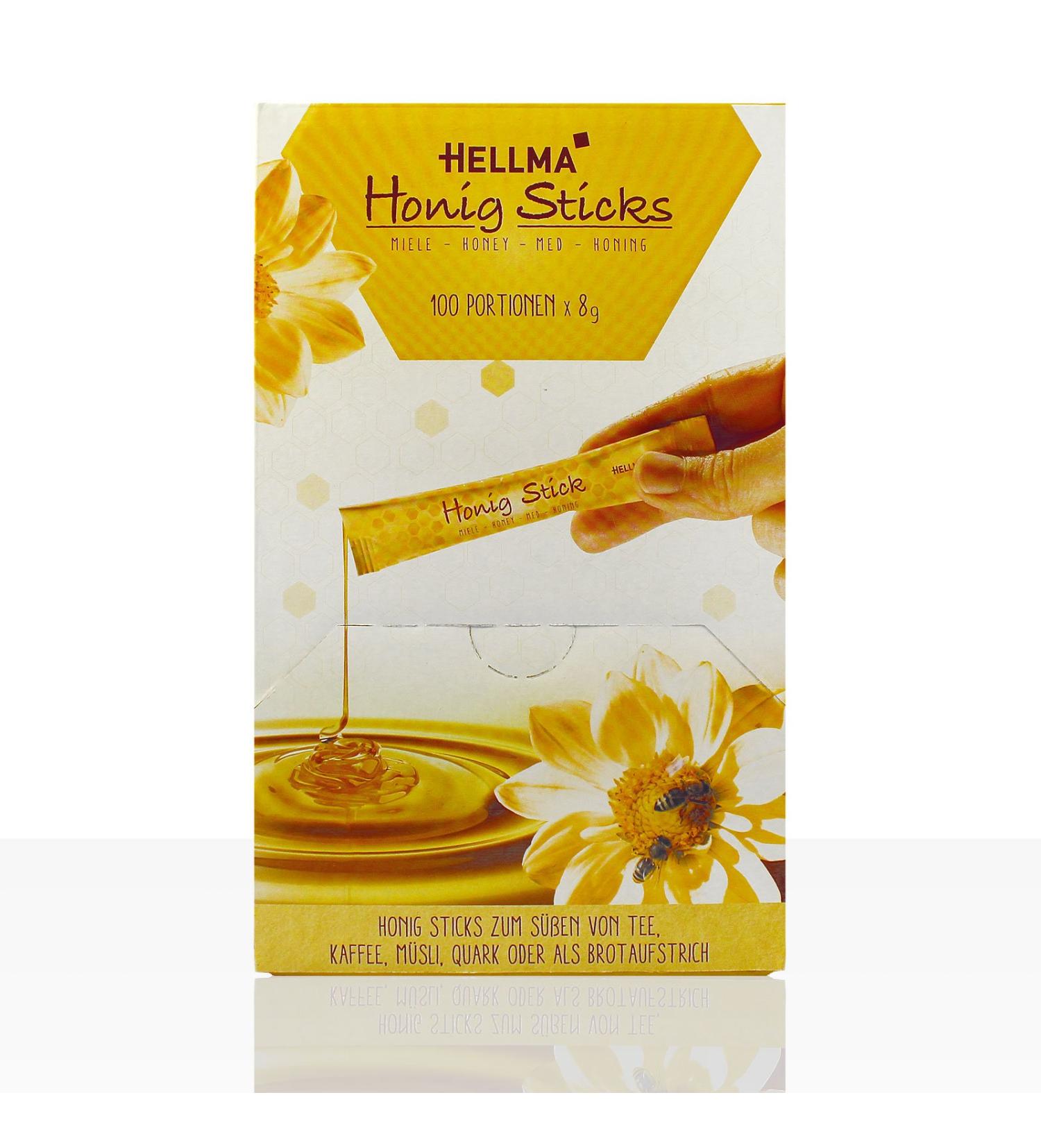 BBMBD Edition Hellma Honey Sticks 8g blossom honey in portion stick
