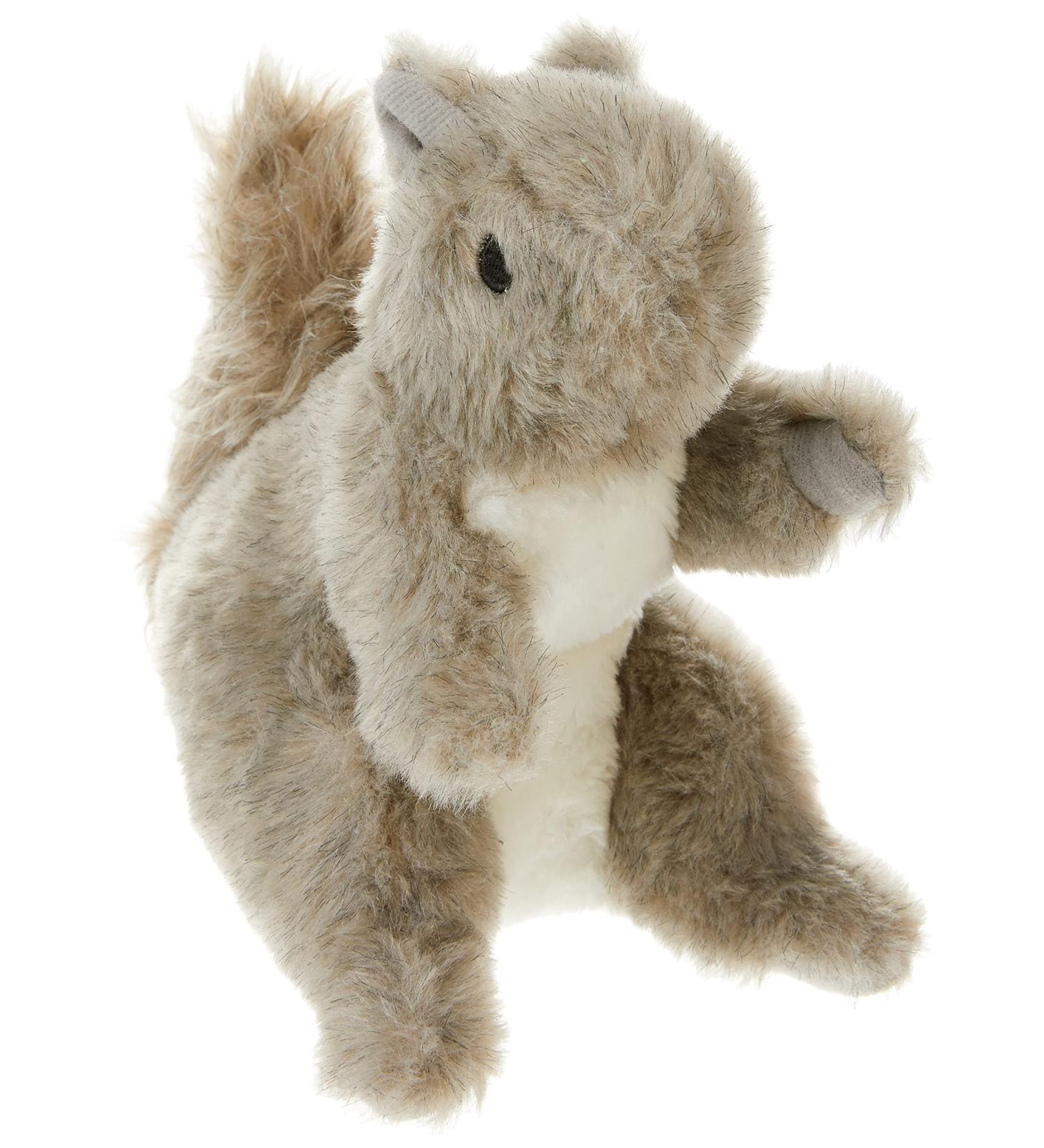 Gor Pets Soft Dog Toy Plush Wild Squirrel Grey - Buy Online on GoSupps.com