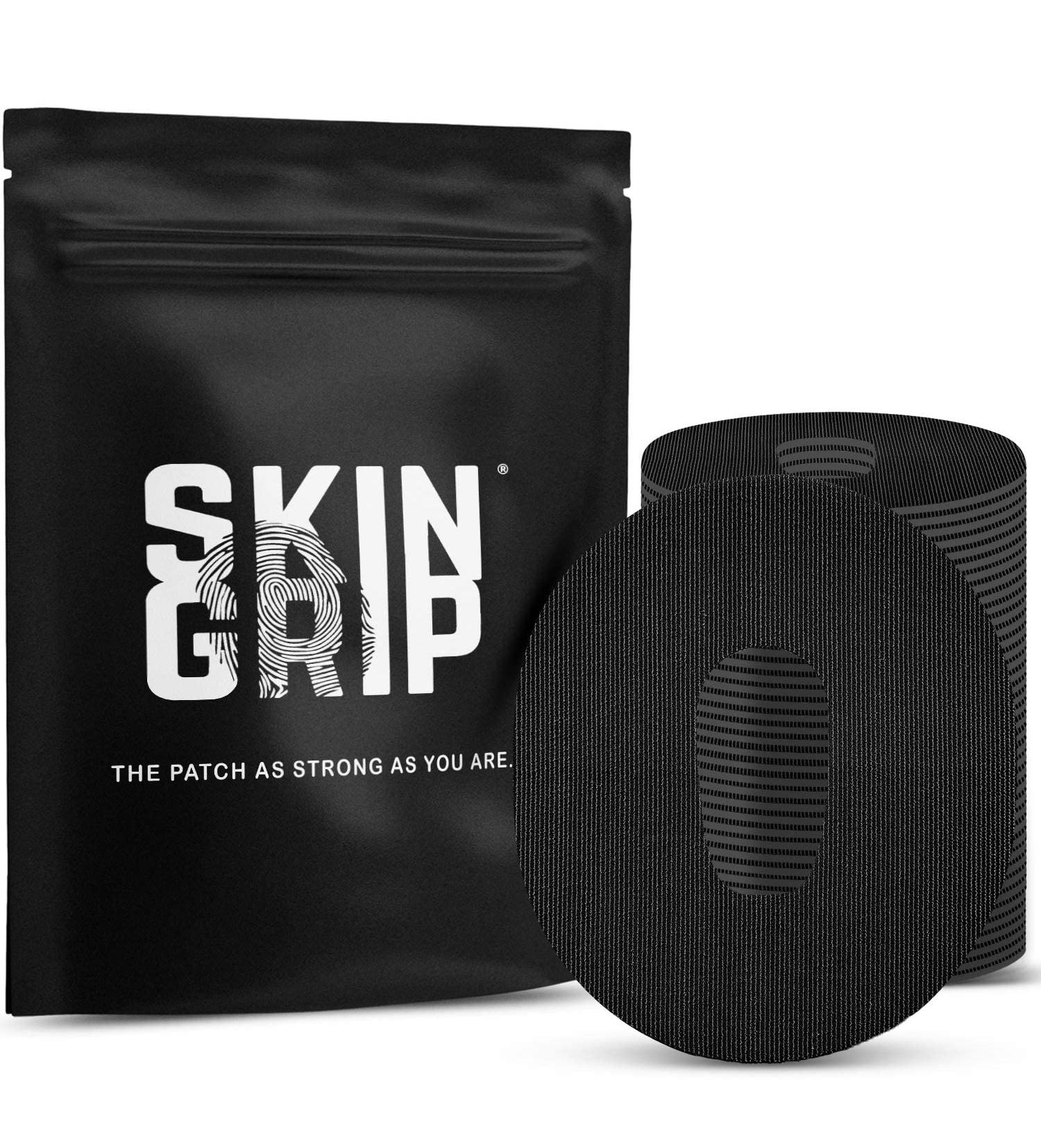 Skin Grip Dexcom G6 Adhesive Patches (20-Pack) - Waterproof, Sweatproof, and Pre-Cut Tape for Continuous Glucose Monitor Protection (Black) - Buy Online on GoSupps.com