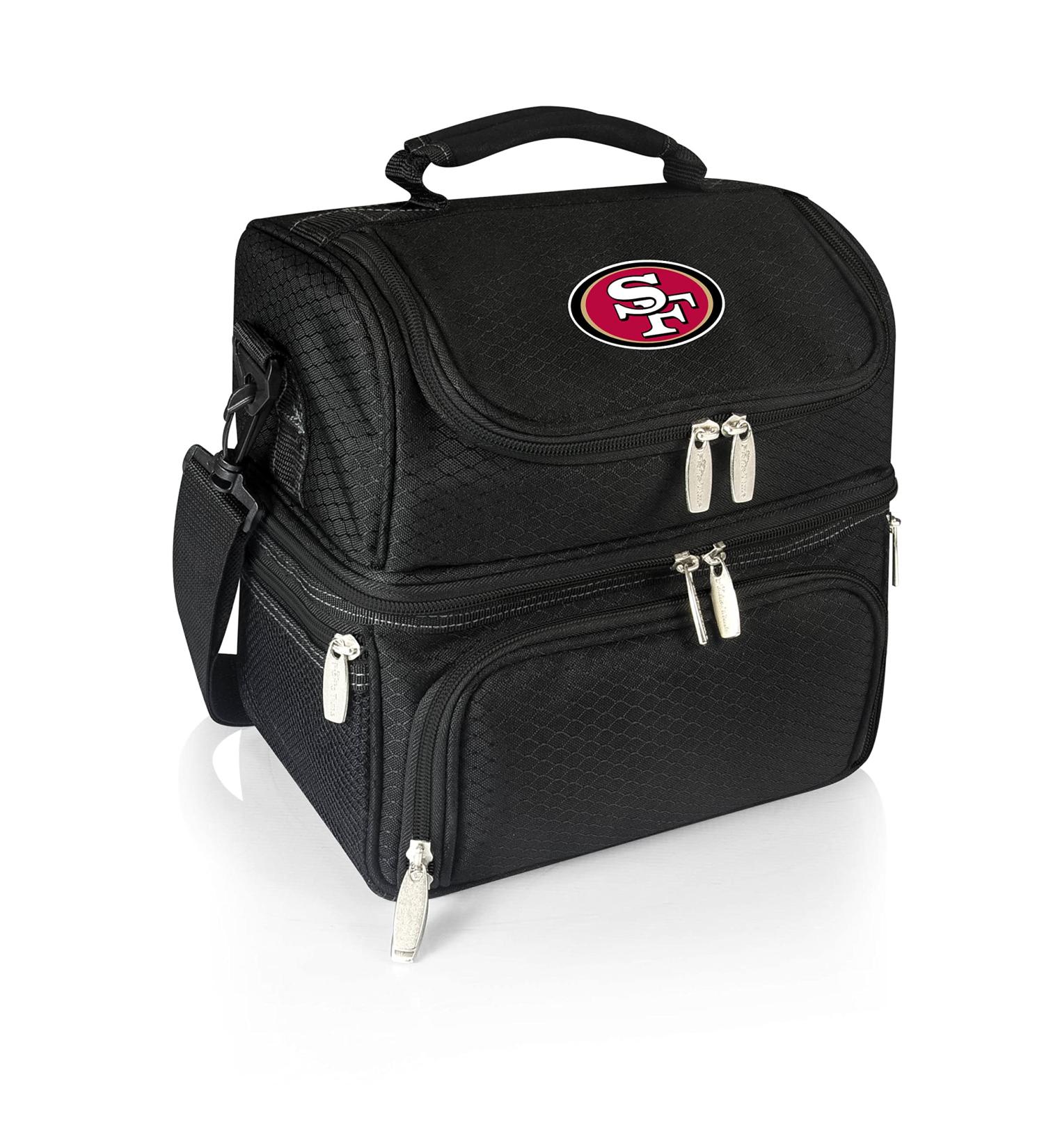 San Francisco 49ers Pranzo Lunch Tote - Black | PICNIC TIME - Buy Online on GoSupps.com