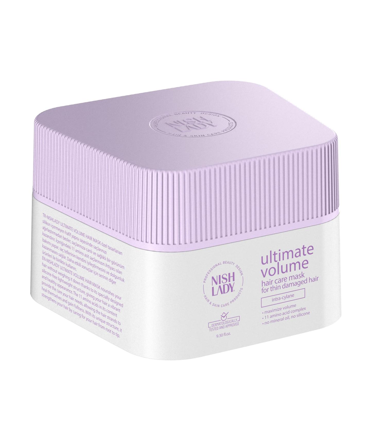 Ultimate Volume Masque soin capillaire 275 ml pour cheveux fins Masque volumisant pour plus de densit brillance et tenue sans alourdir hydratation et structure capillaire renforc e Ultimate Volume Hair Mask - Buy Online on GoSupps.com