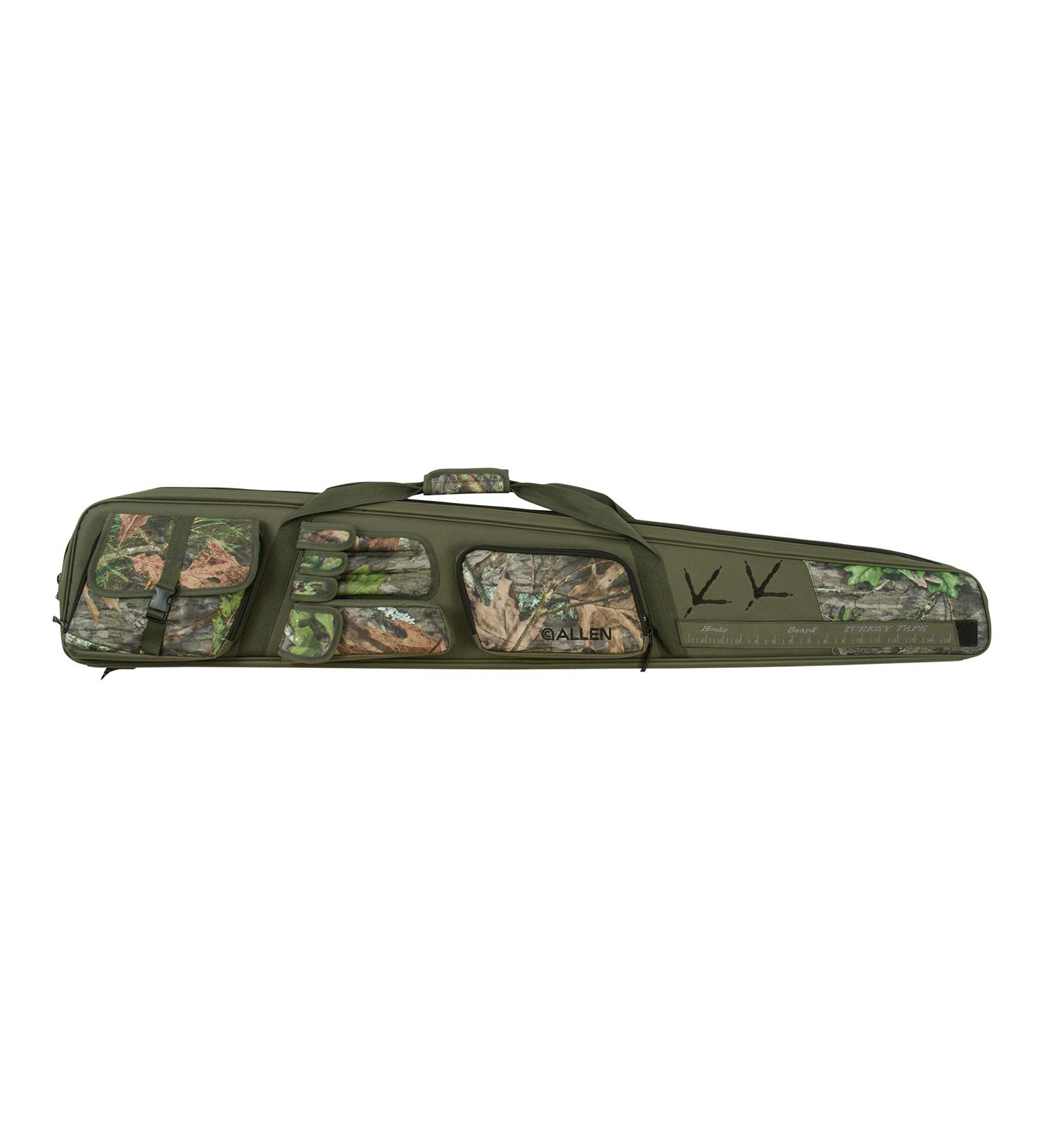 Allen Company Turkey Camo Shotgun Case with Extra Storage Pockets - 52 Inch Soft Case for Hunting Rifle - Mossy Oak NWTF Obsession - Buy Online on GoSupps.com