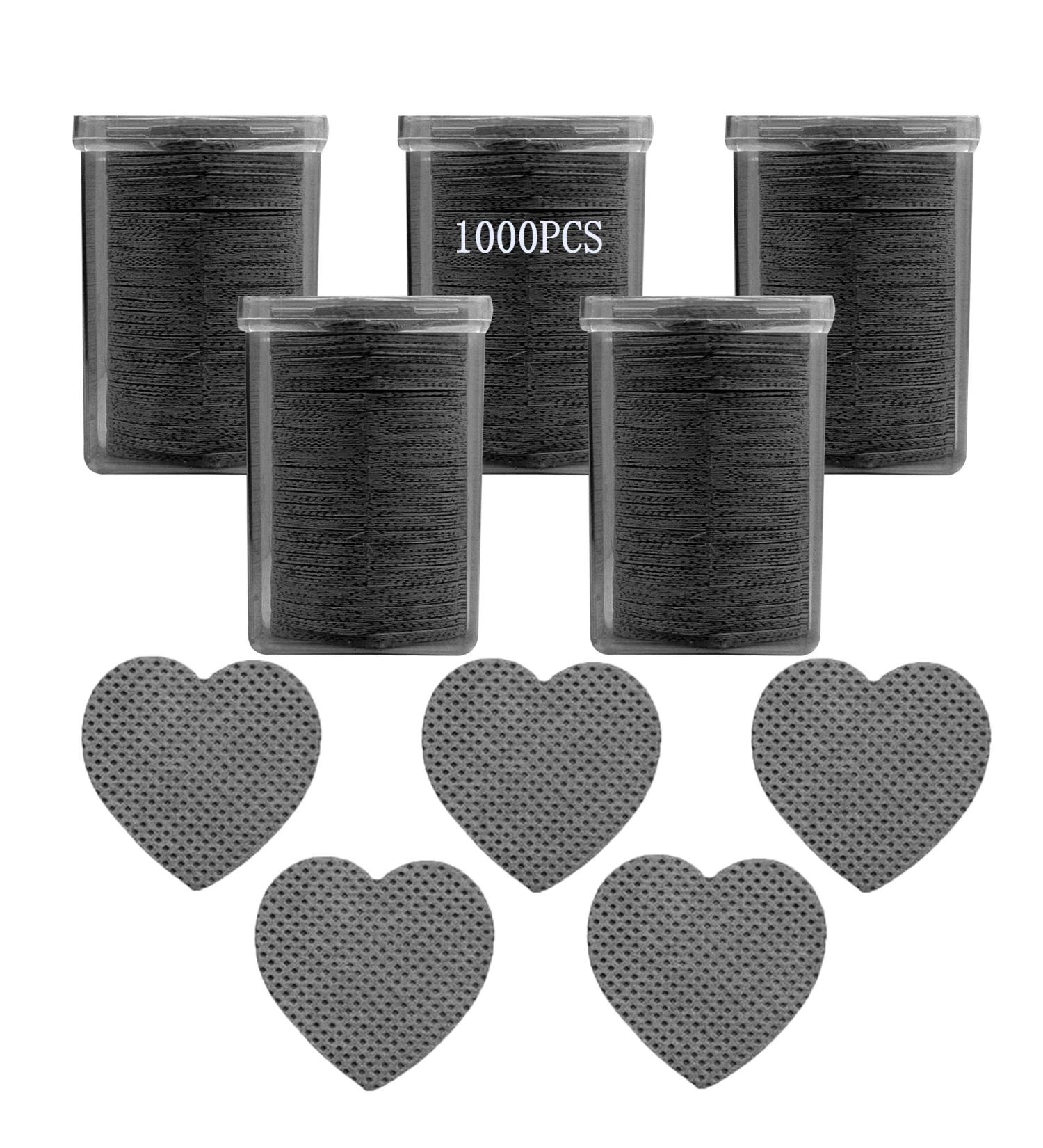 1000 PCS Lint Free Nail Wipes - Nail Polish Remover & Lash Extension Supplies - Perfect for Gel Polish & Eyelash Glue Cleanup - Black - Buy Online on GoSupps.com