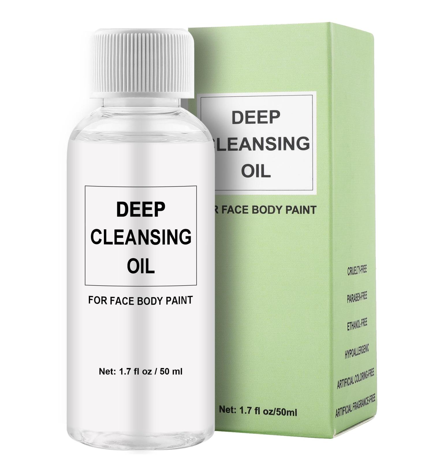CCbeauty Natural Oil Cleanser for Oil-Based Makeup Removal - Vegan and Paraben-Free - 50ml - Buy Online on GoSupps.com