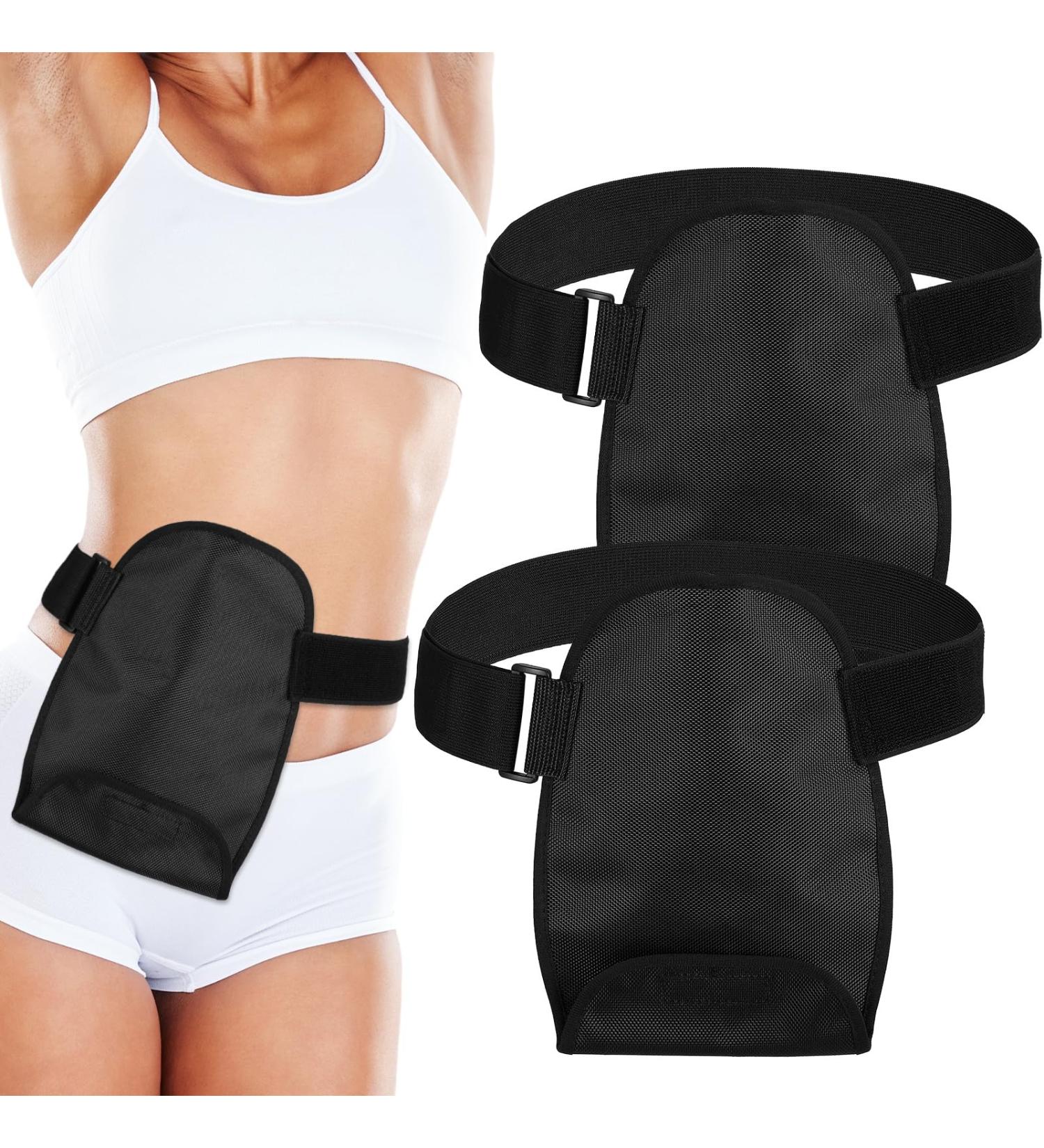 TrelaCo 2 Pcs Waterproof Ostomy Bag Covers - Adjustable Belt Universal Fit Washable Pouch Liner for Men & Women | Stoma Urostomy Ileostomy Recovery - Buy Online on GoSupps.com