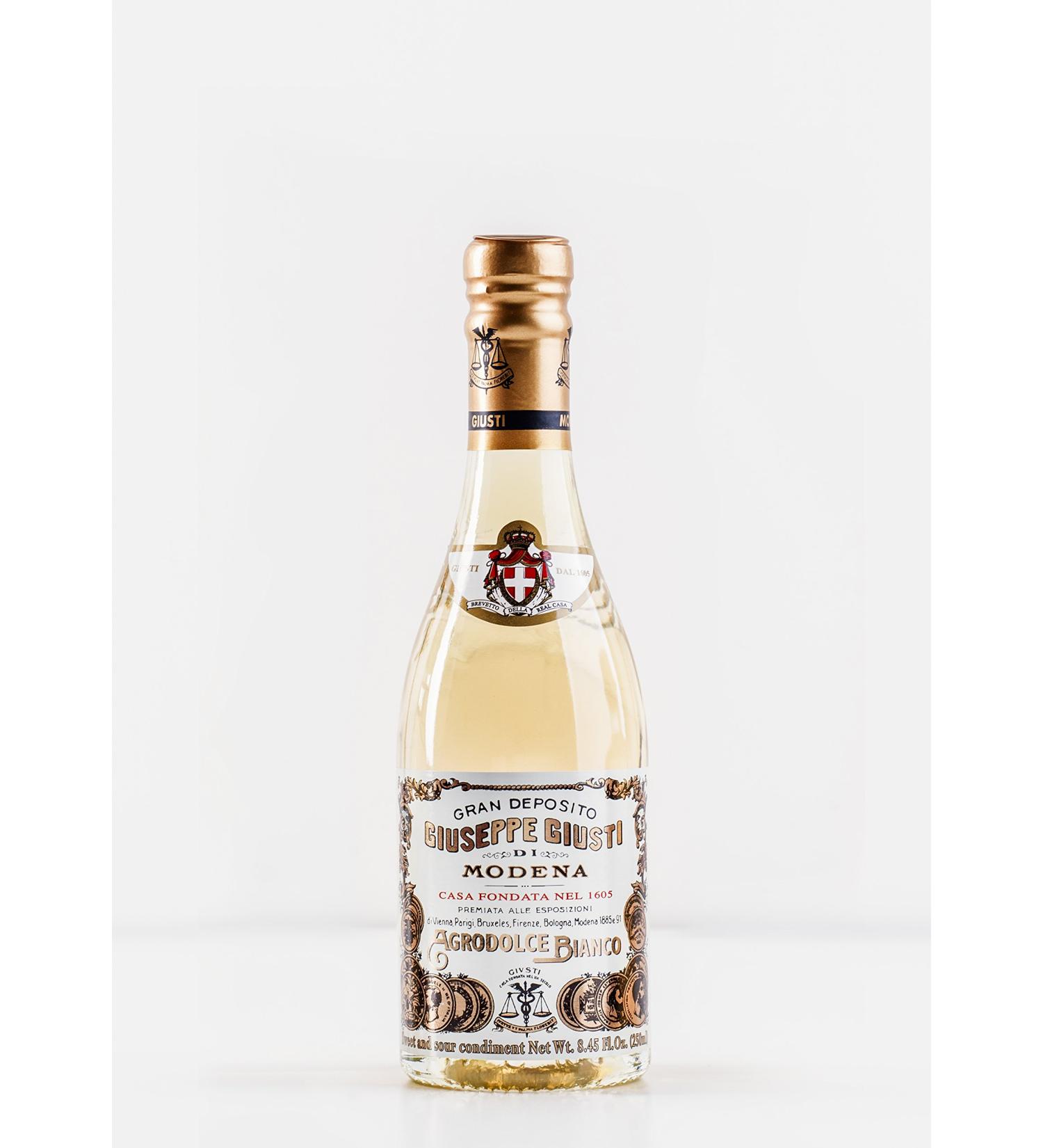 Acetaia Giuseppe Giusti - White Condiment - Champagnotta 250 ml - Box of 6 Bottles