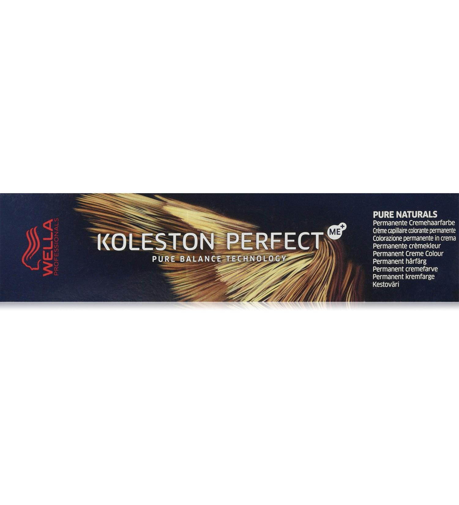 Wella Koleston Perf. Me+ Pure Naturals 6/07 - Long-Lasting Hair Color | 60ml International Shipping - Buy Online on GoSupps.com